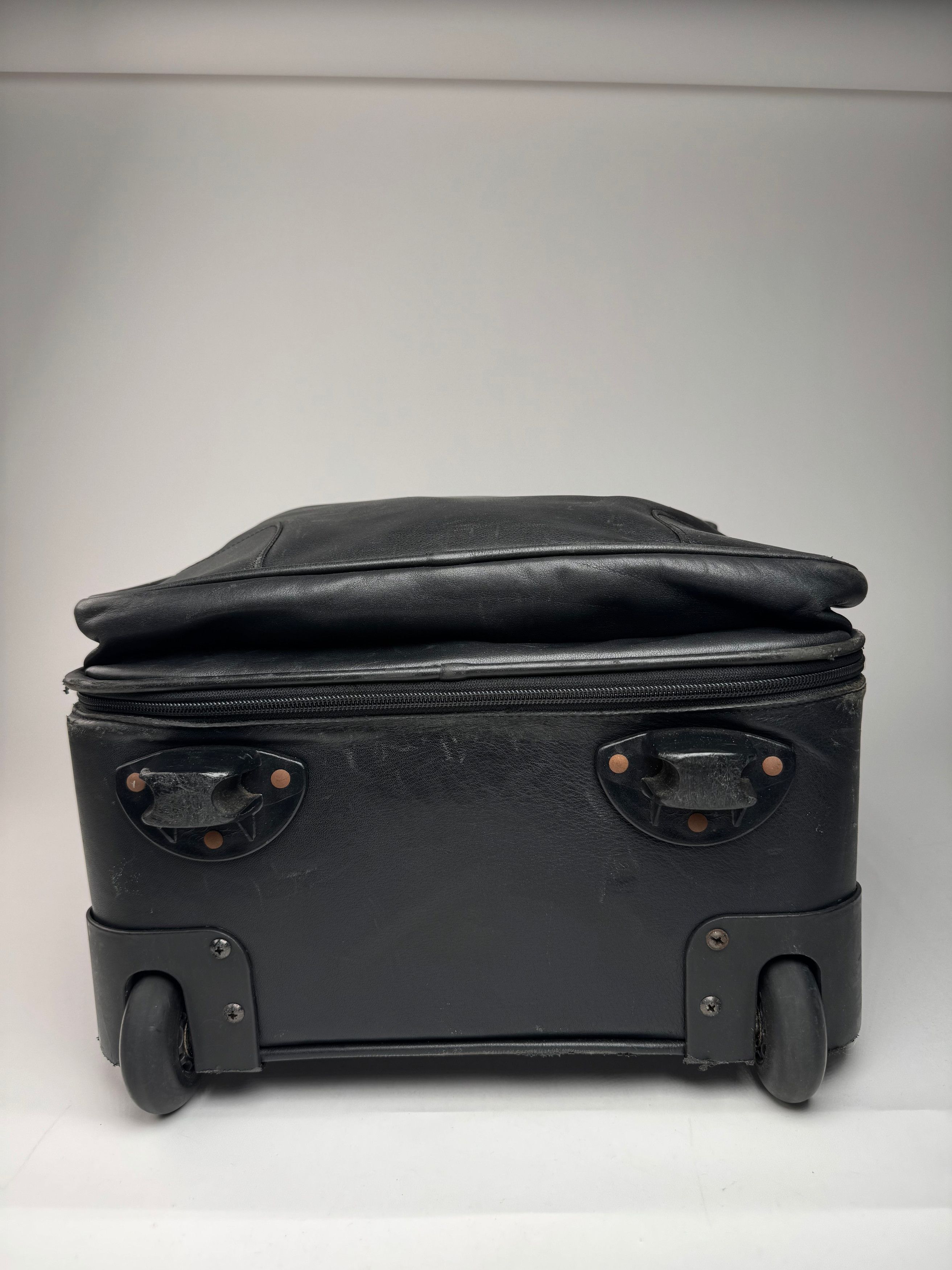 Loewe Vintage Madrid Leather Suitcase / Trolley Black Size ONE SIZE - 8 Thumbnail