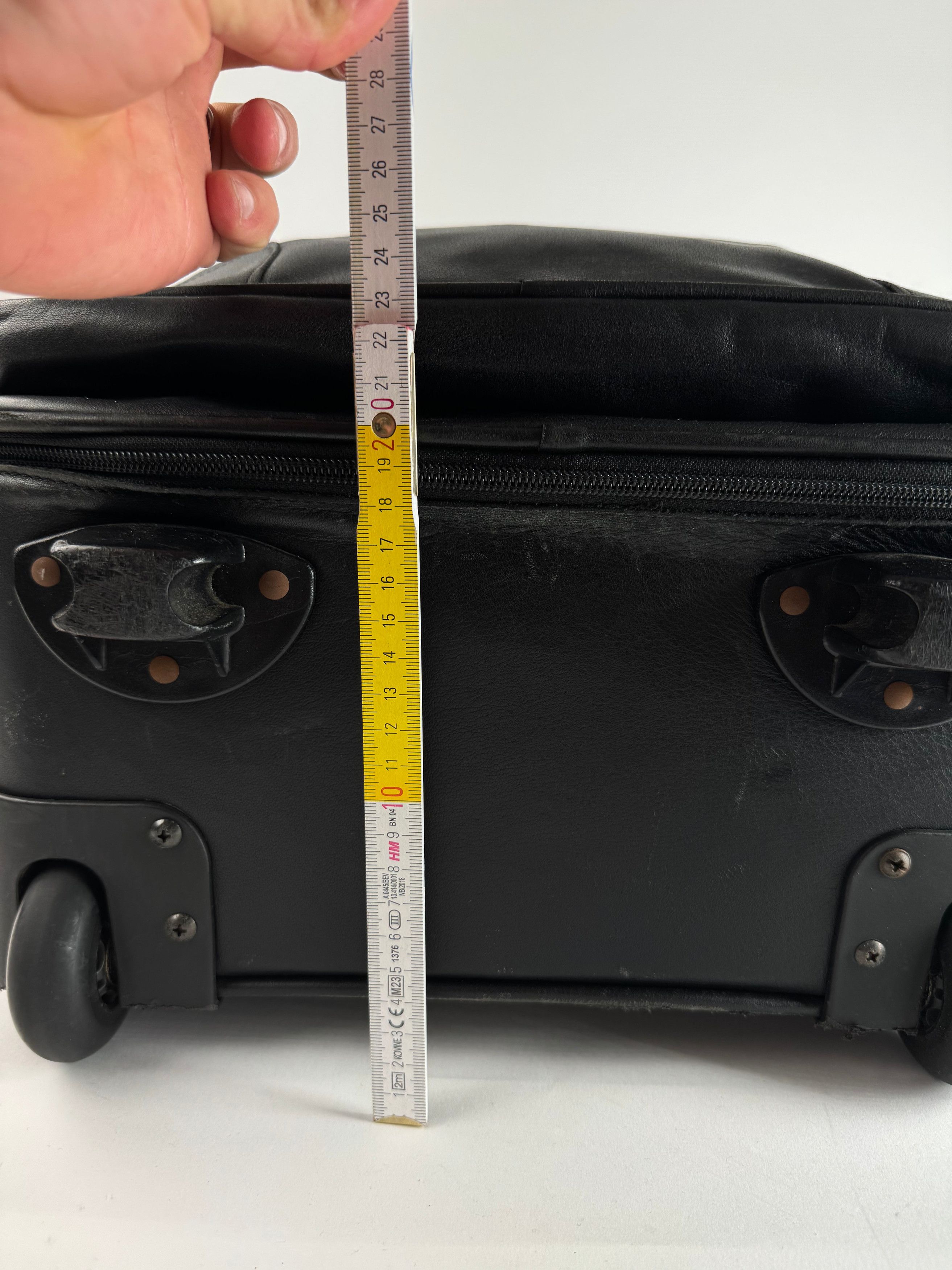 Loewe Vintage Madrid Leather Suitcase / Trolley Black Size ONE SIZE - 6 Thumbnail