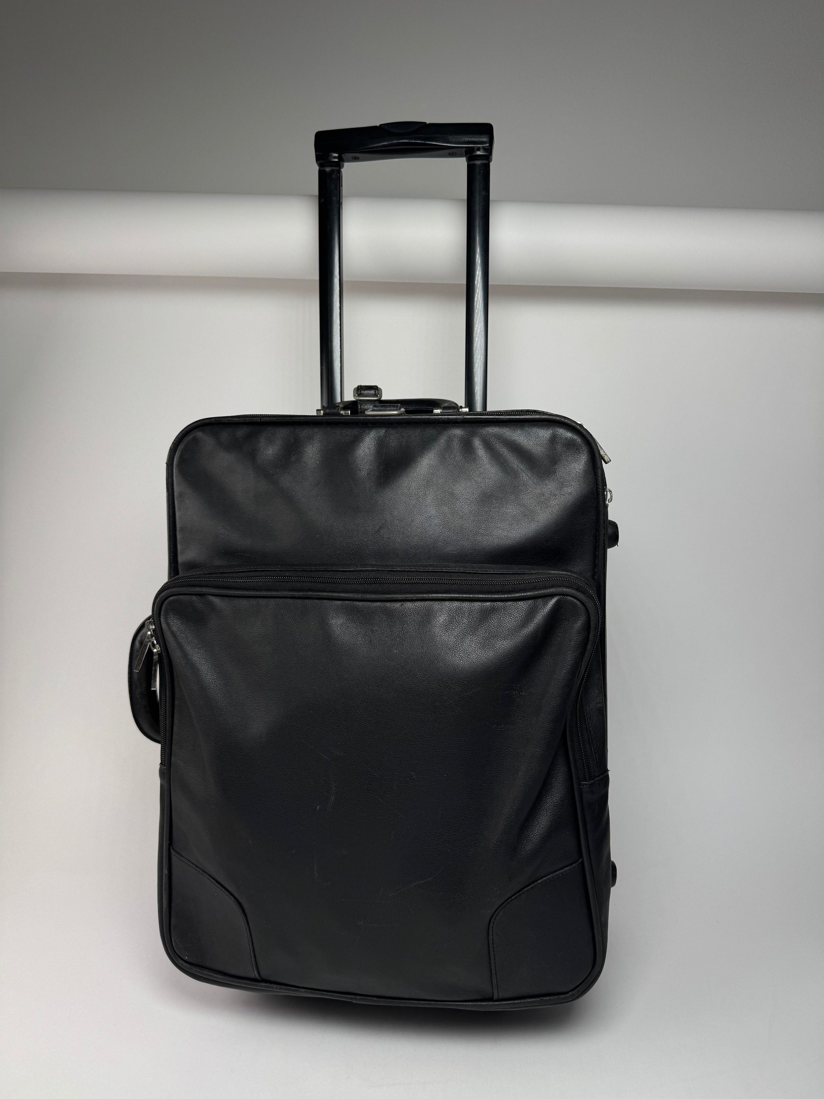 Loewe Vintage Madrid Leather Suitcase / Trolley Black Size ONE SIZE - 2 Thumbnail