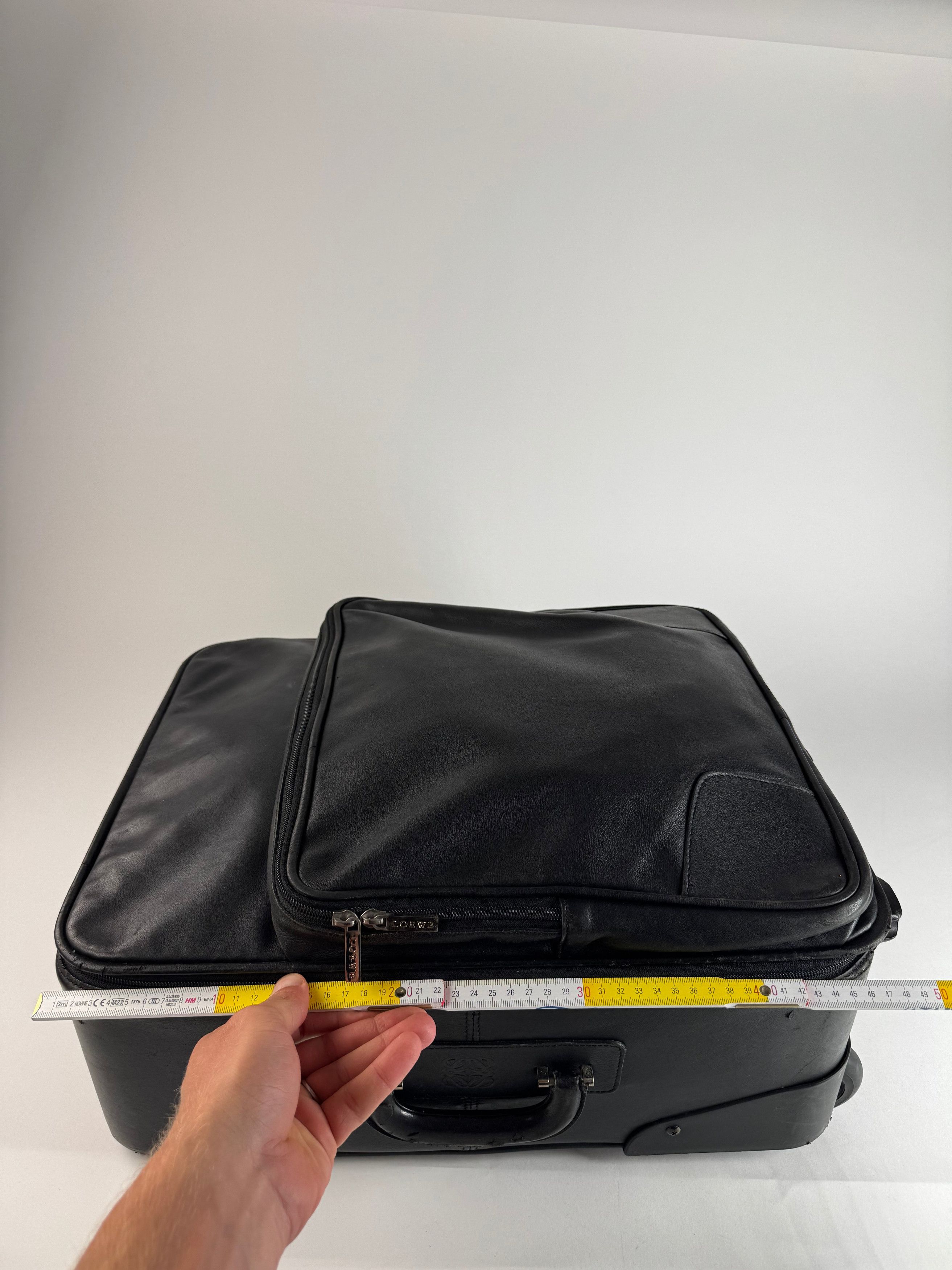 Loewe Vintage Madrid Leather Suitcase / Trolley Black Size ONE SIZE - 5 Thumbnail