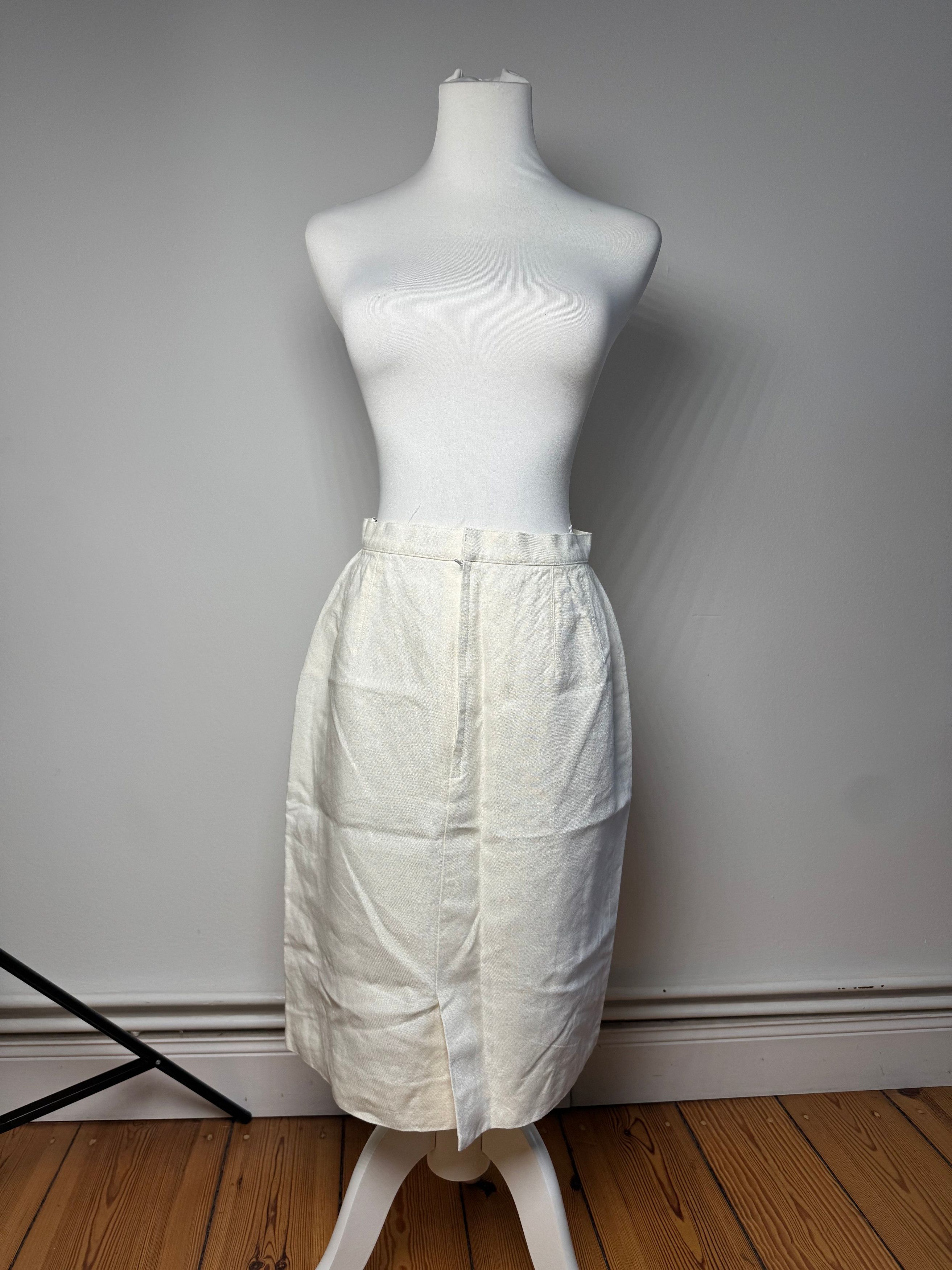Dior Vintage Skirt White M Size 30" / US 8 / IT 44 - 15 Thumbnail