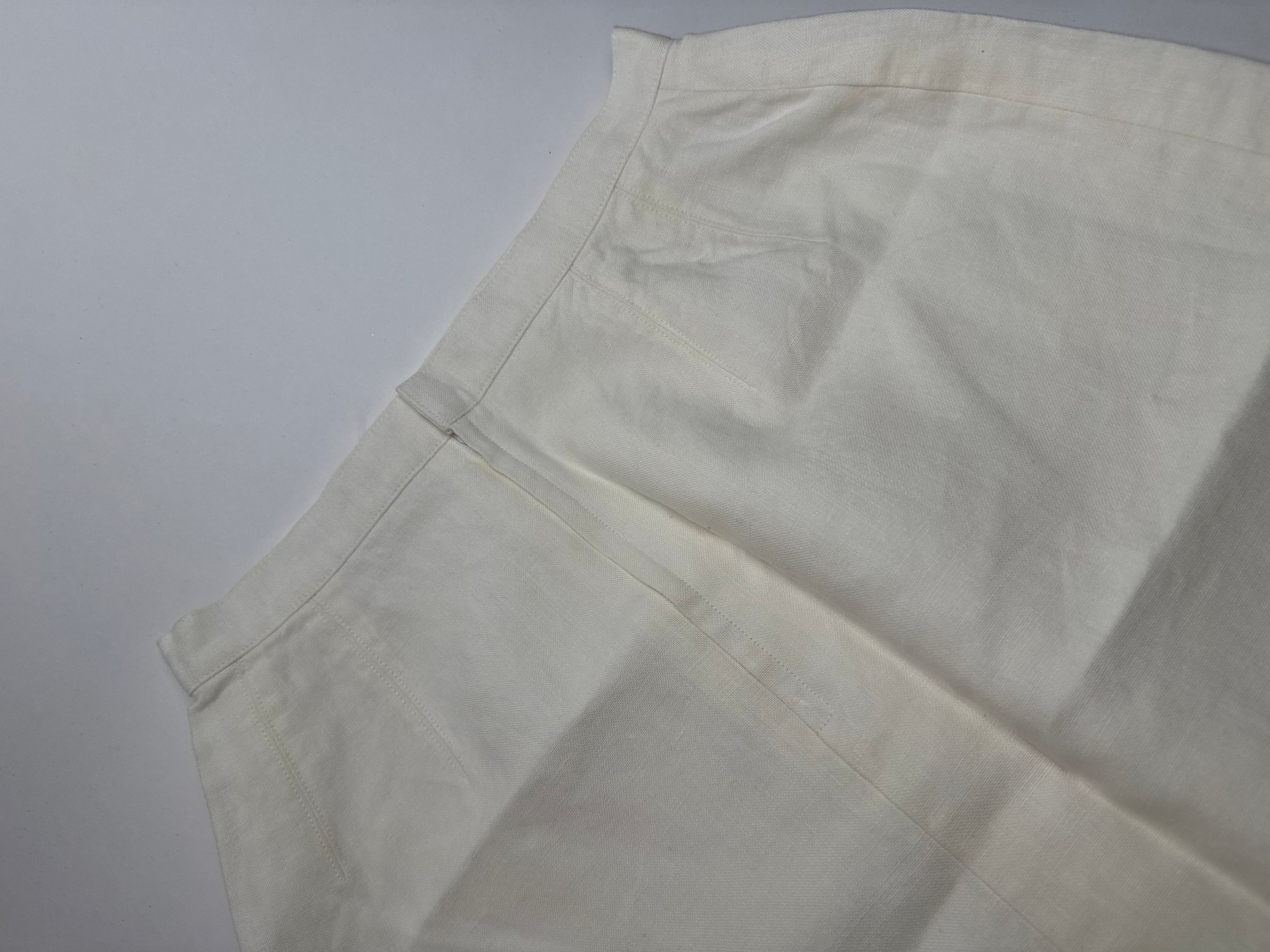 Dior Vintage Skirt White M Size 30" / US 8 / IT 44 - 5 Thumbnail