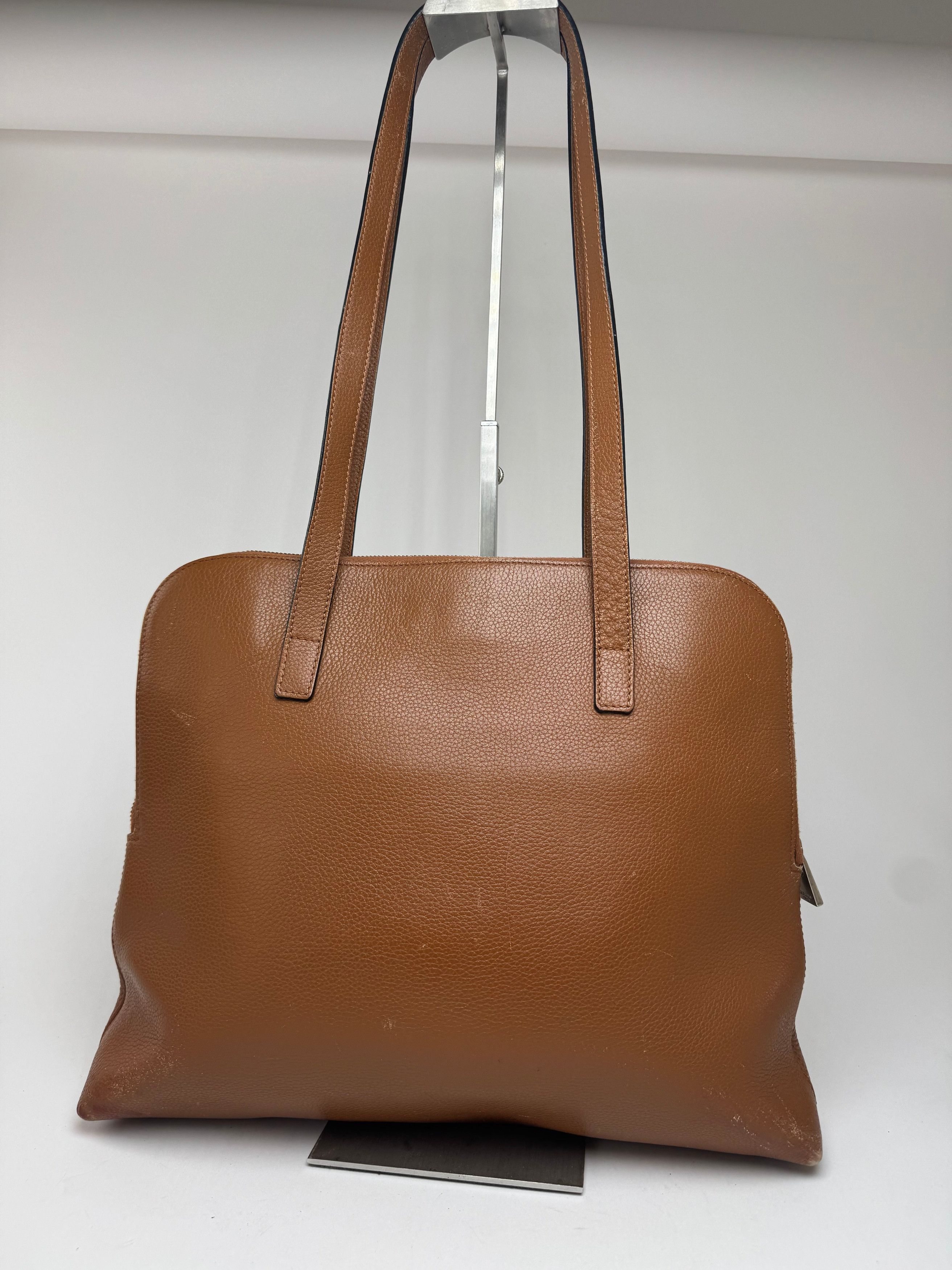 Celine Vintage Paris Leather handbag brown Size ONE SIZE - 2 Thumbnail