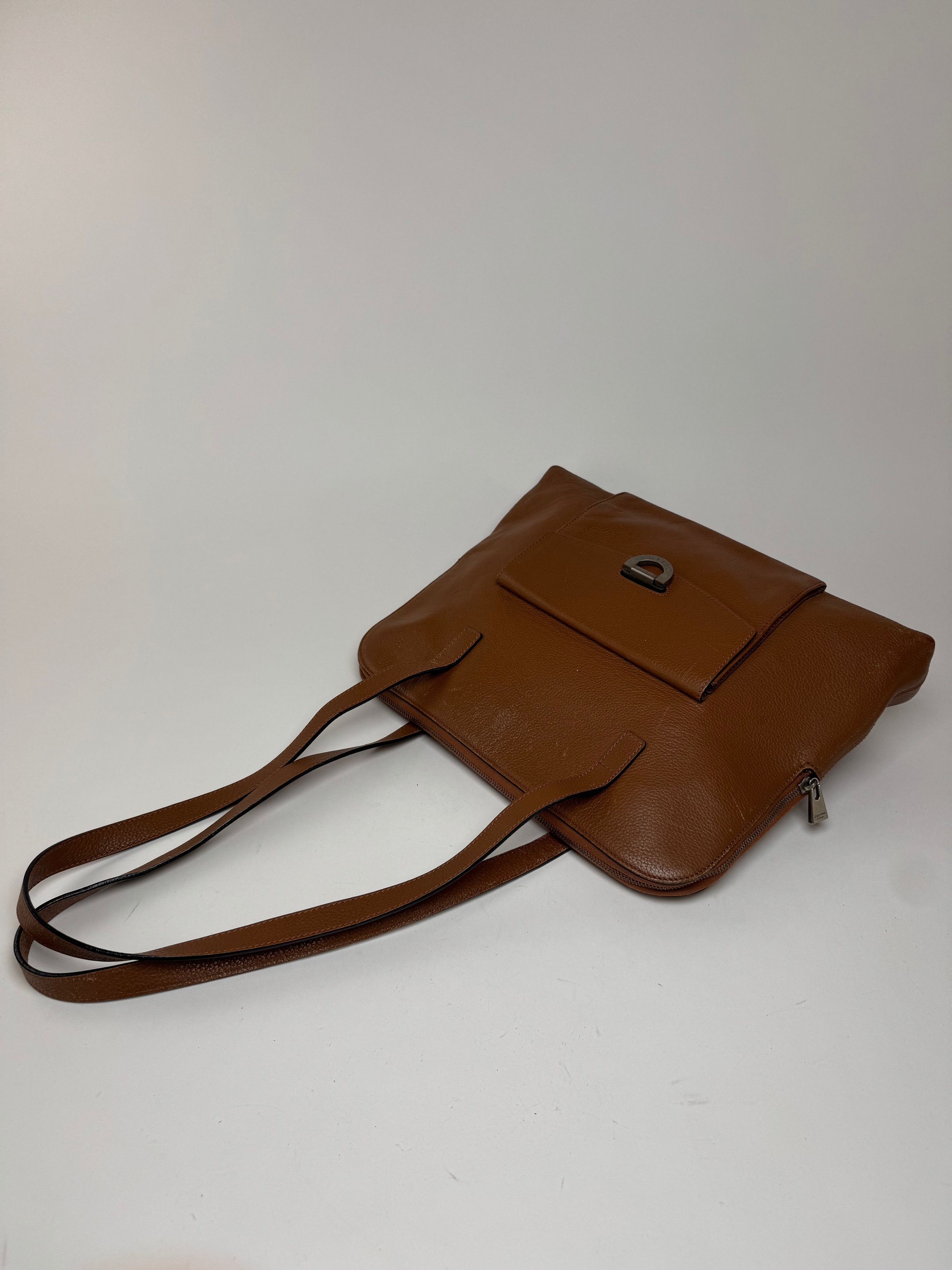 Celine Vintage Paris Leather handbag brown Size ONE SIZE - 13 Thumbnail