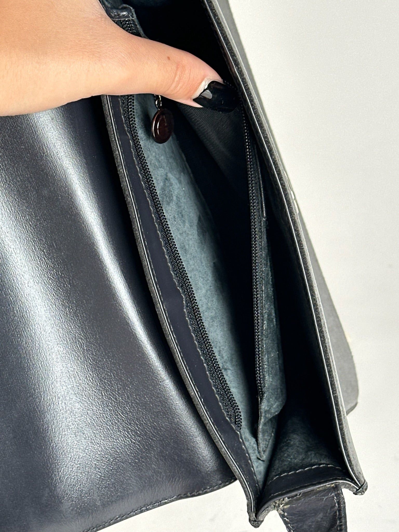 Gucci Vintage Suede leather bag grey Size ONE SIZE - 15 Thumbnail