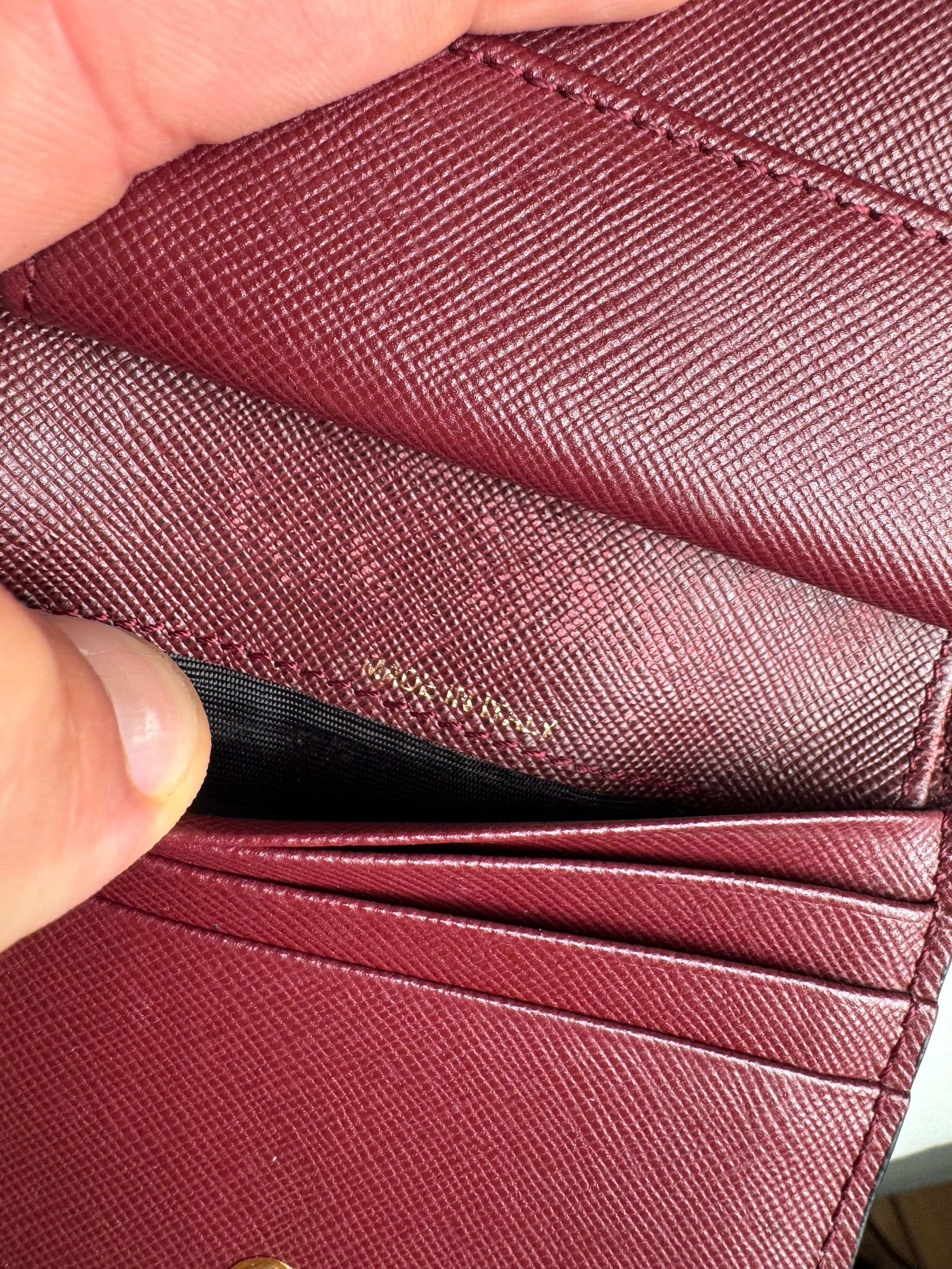 Marni Vintage Leather wallet pink Black Brown Size ONE SIZE - 8 Thumbnail
