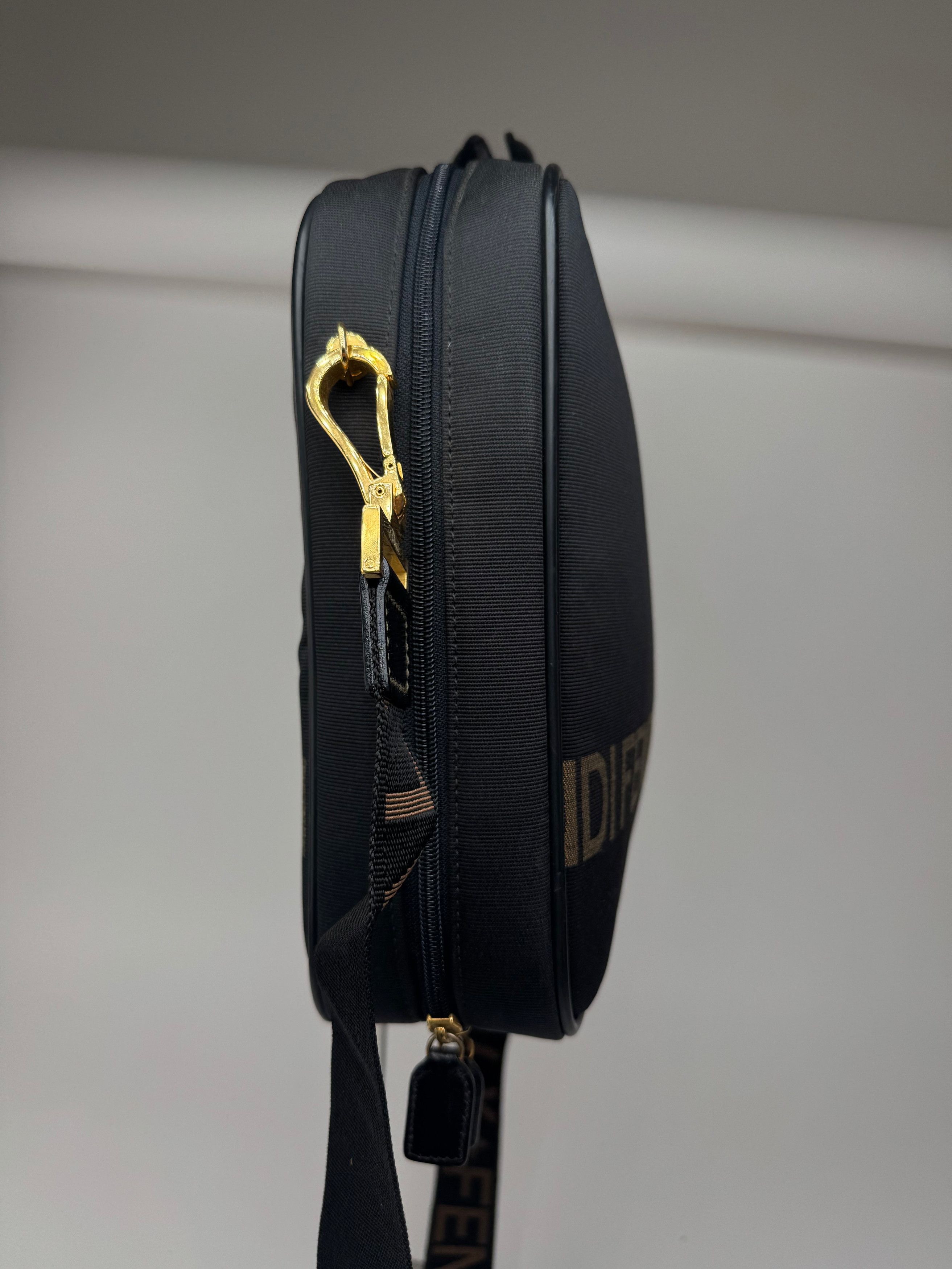 Fendi Vintage Roma 2Way Bag black gold Size ONE SIZE - 4 Thumbnail
