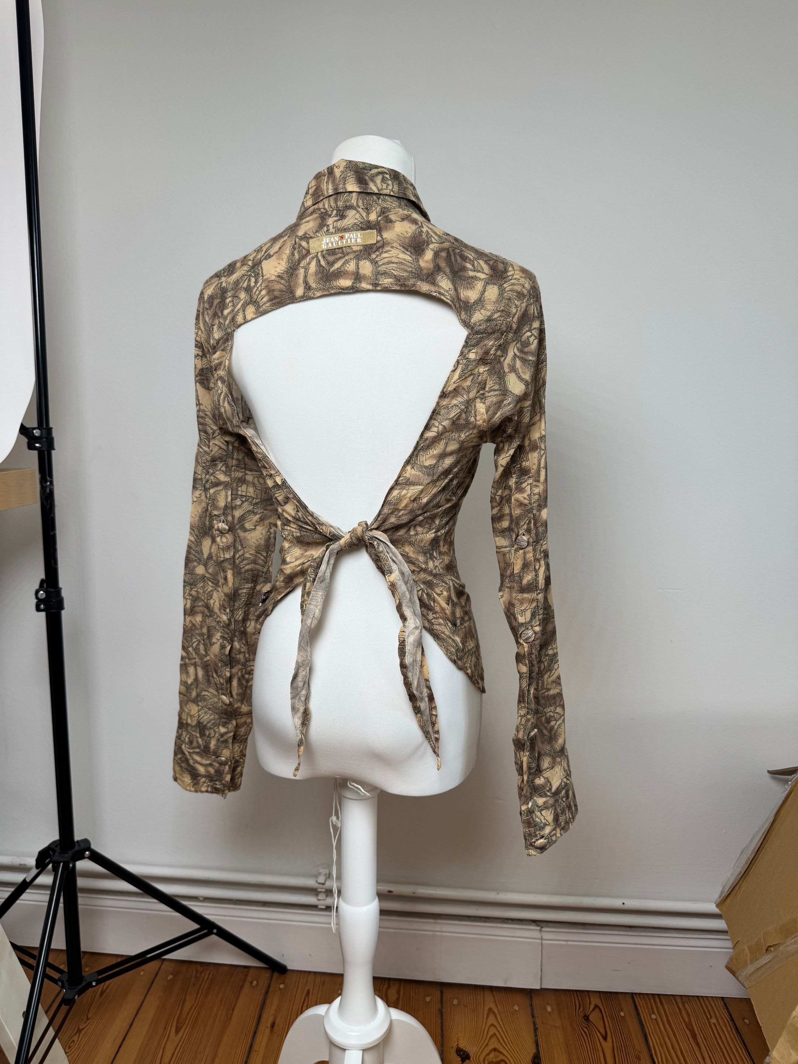 Jean Paul Gaultier Vintage Shirt S Size S / US 4 / IT 40 - 3 Thumbnail