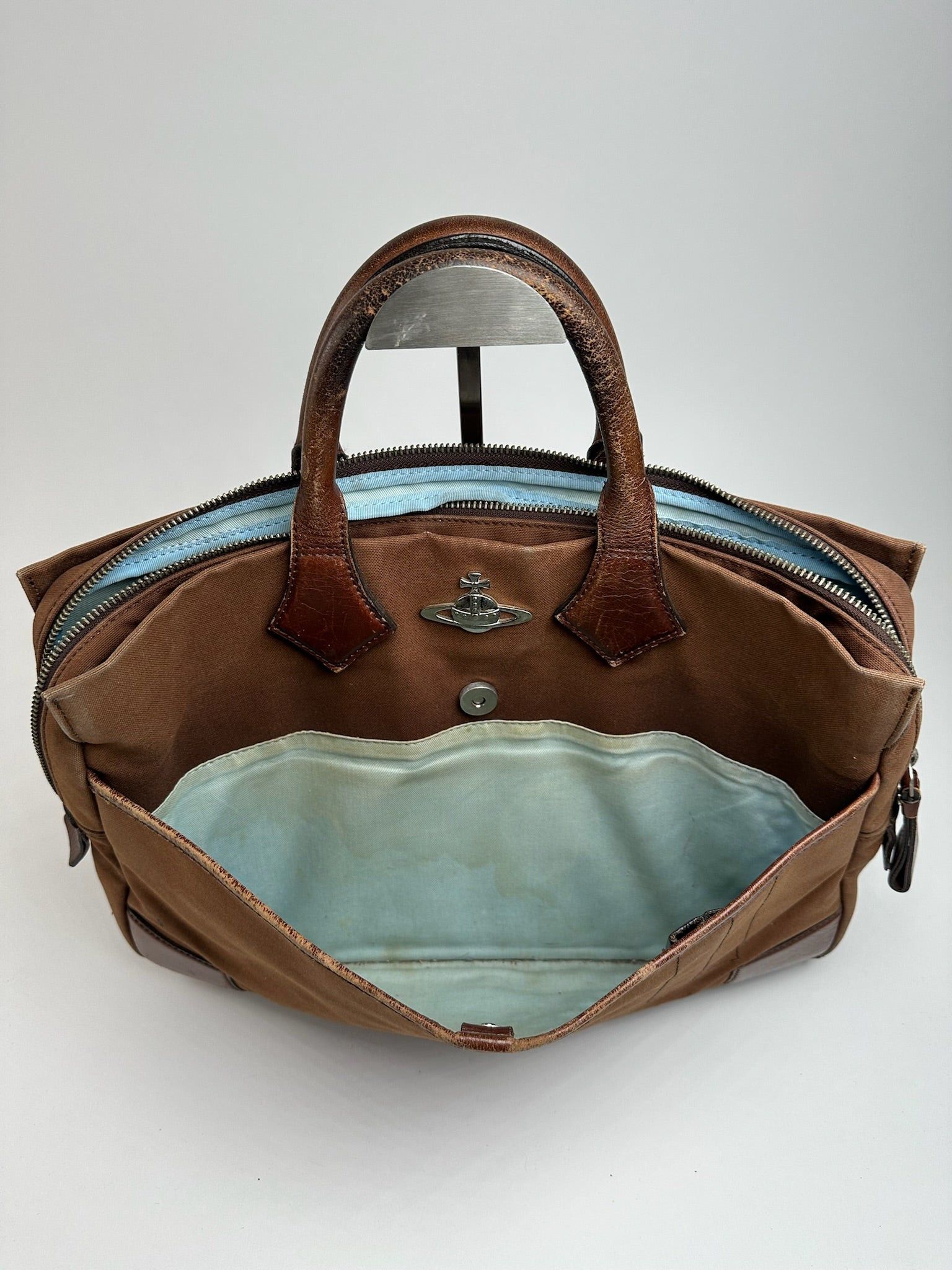 Vivienne Westwood Vintage Leather bag brown Size ONE SIZE - 12 Thumbnail