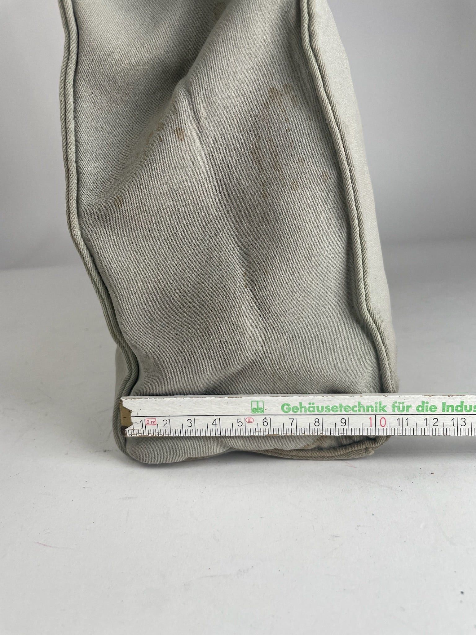 Miu Miu Vintage Canvas Bag Cream Black Size ONE SIZE - 13 Thumbnail