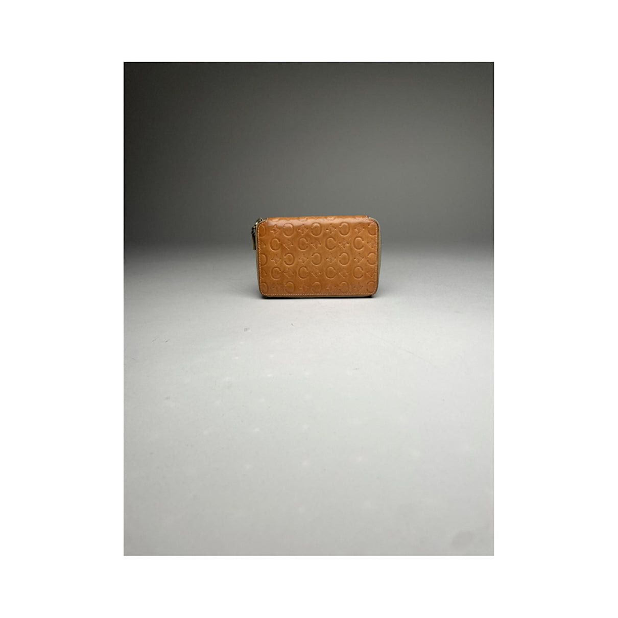 Celine Triomphe Orange Leather Wallet Size ONE SIZE - 2 Thumbnail