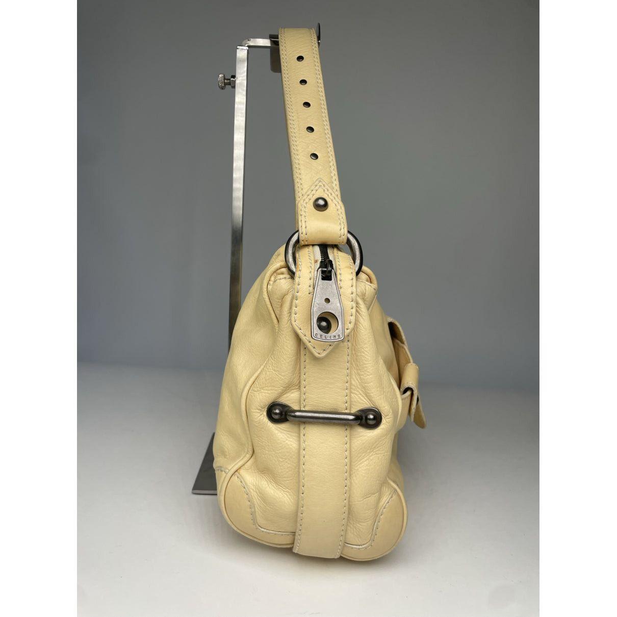 Celine Clasp Other Leather Handbag Size ONE SIZE - 3 Thumbnail