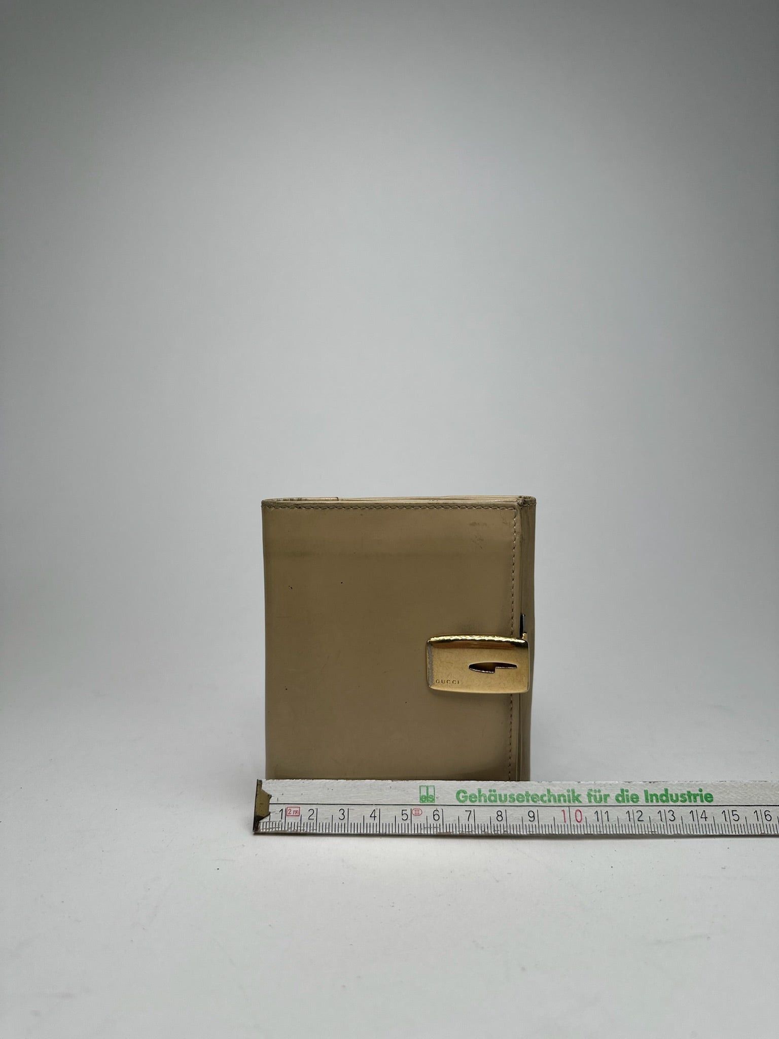 Gucci Vintage leather wallet beige Size ONE SIZE - 9 Thumbnail