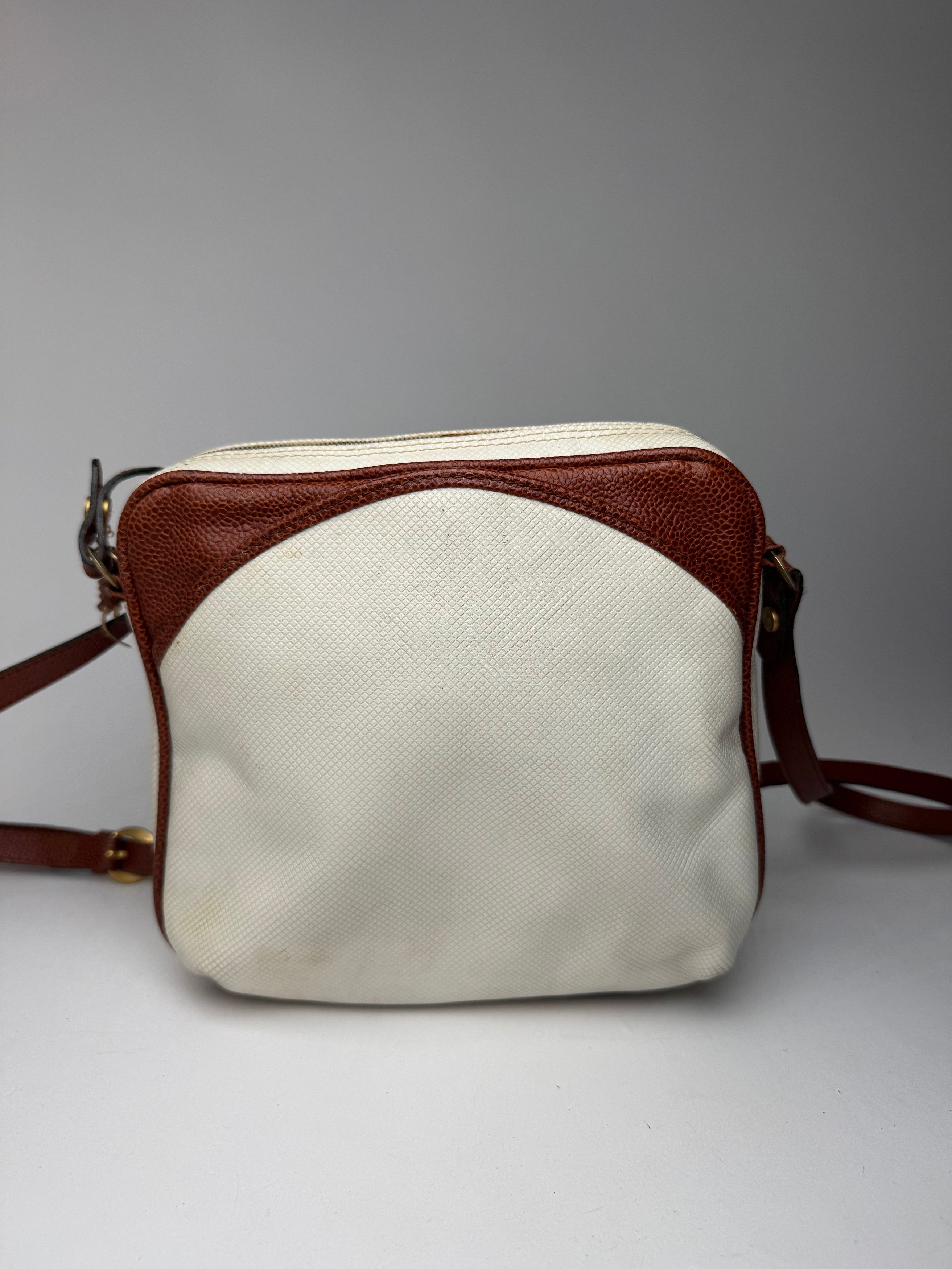 Bottega Veneta Vintage Leather Bag White brown Size ONE SIZE - 9 Thumbnail