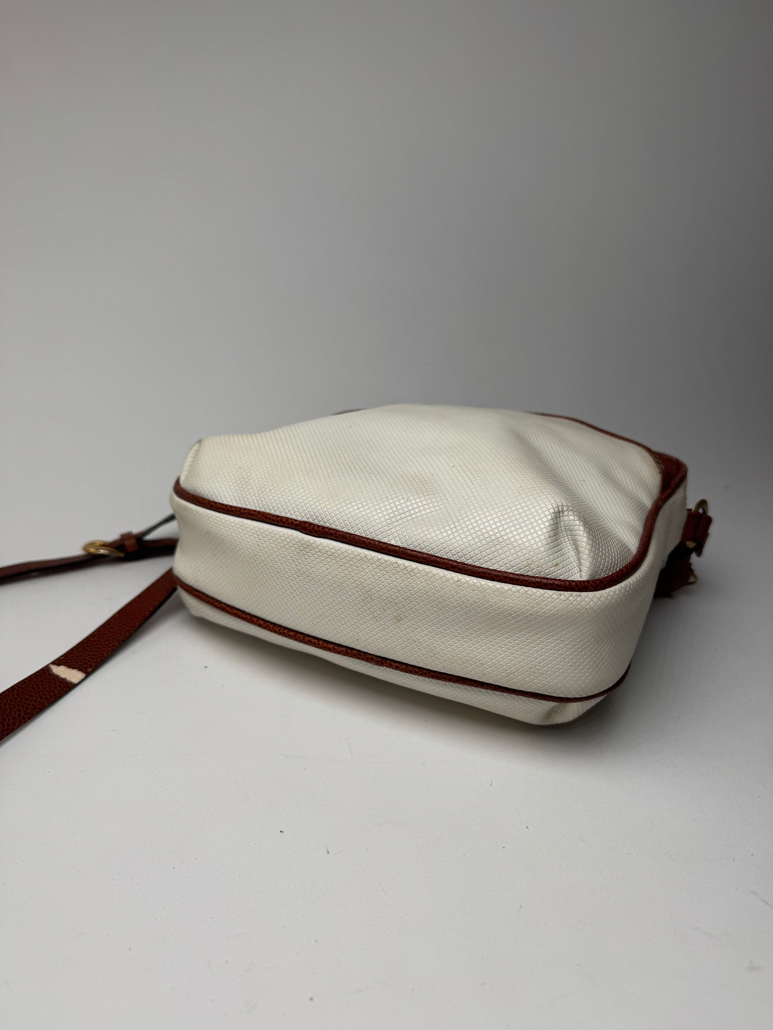 Bottega Veneta Vintage Leather Bag White brown Size ONE SIZE - 14 Thumbnail