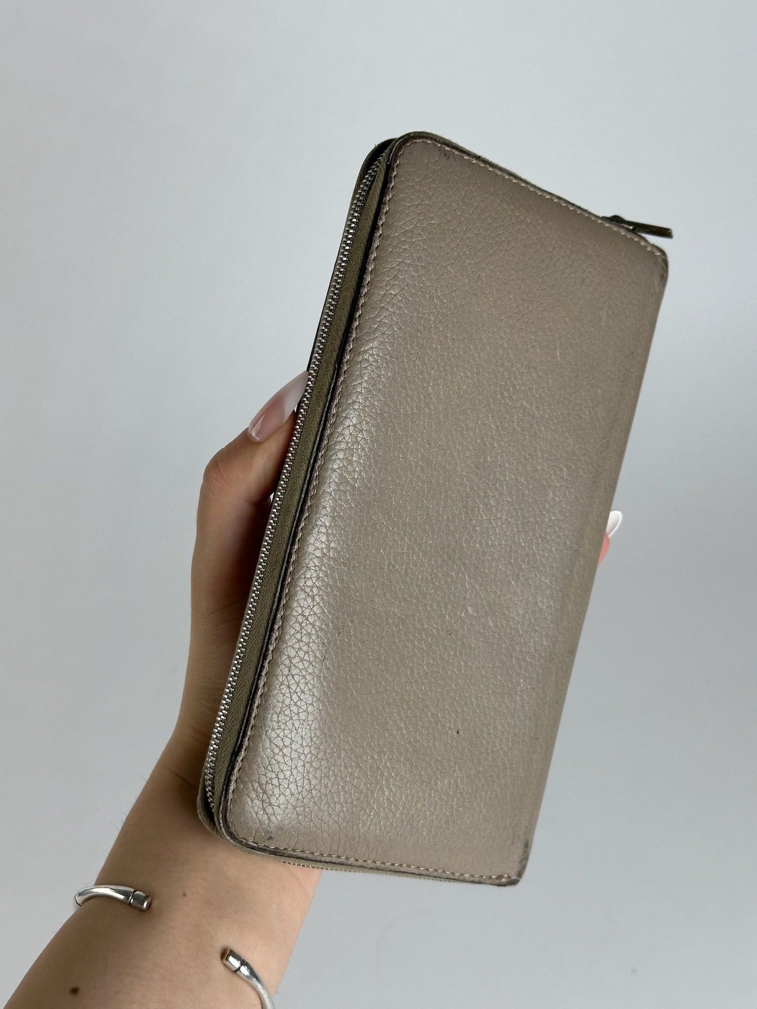 Celine Vintage Paris Zippy wallet beige Size ONE SIZE - 3 Thumbnail