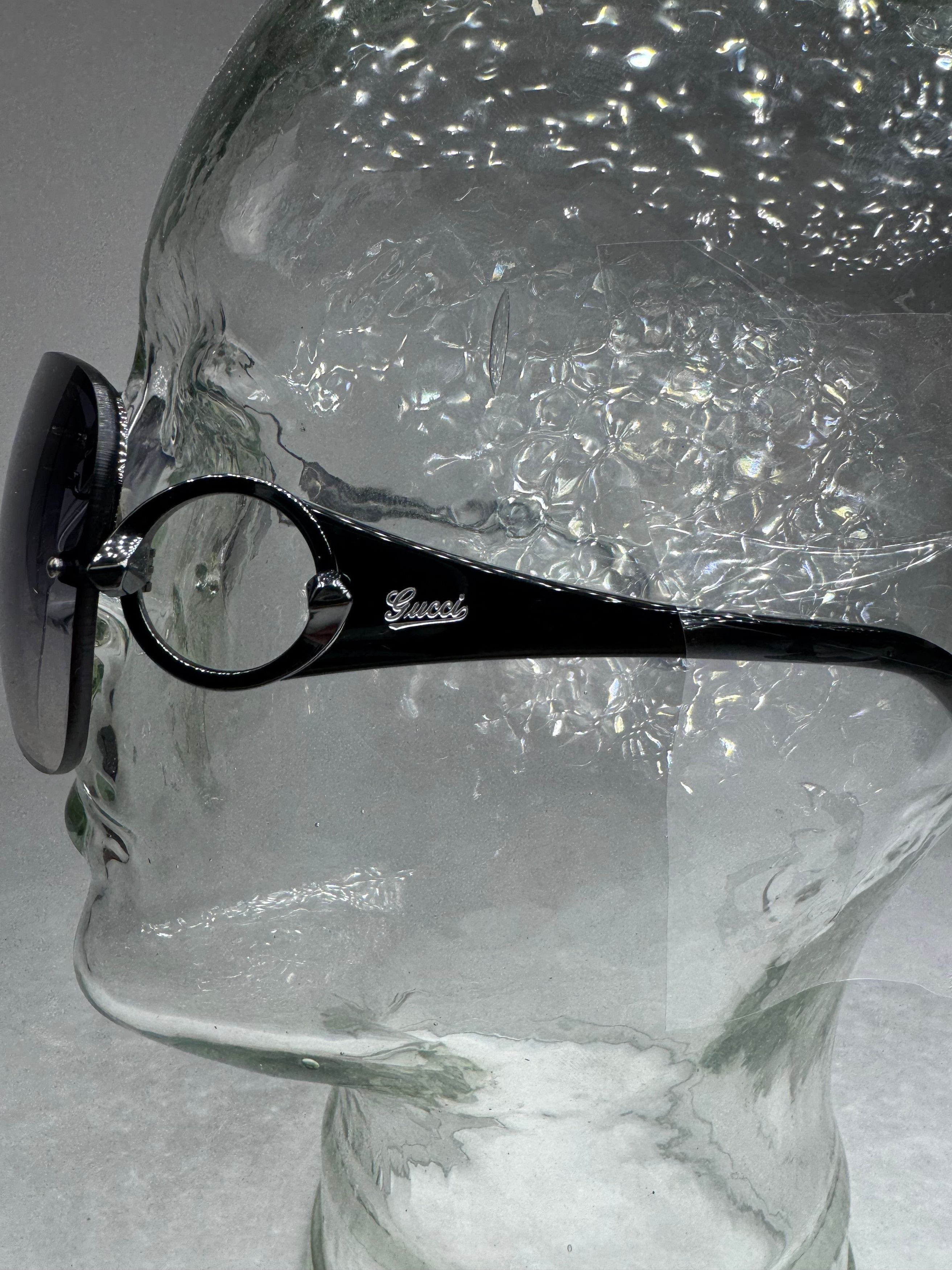 Dior Vintage Gucci Sunglasses Black/Anthrazite Size ONE SIZE - 11 Thumbnail