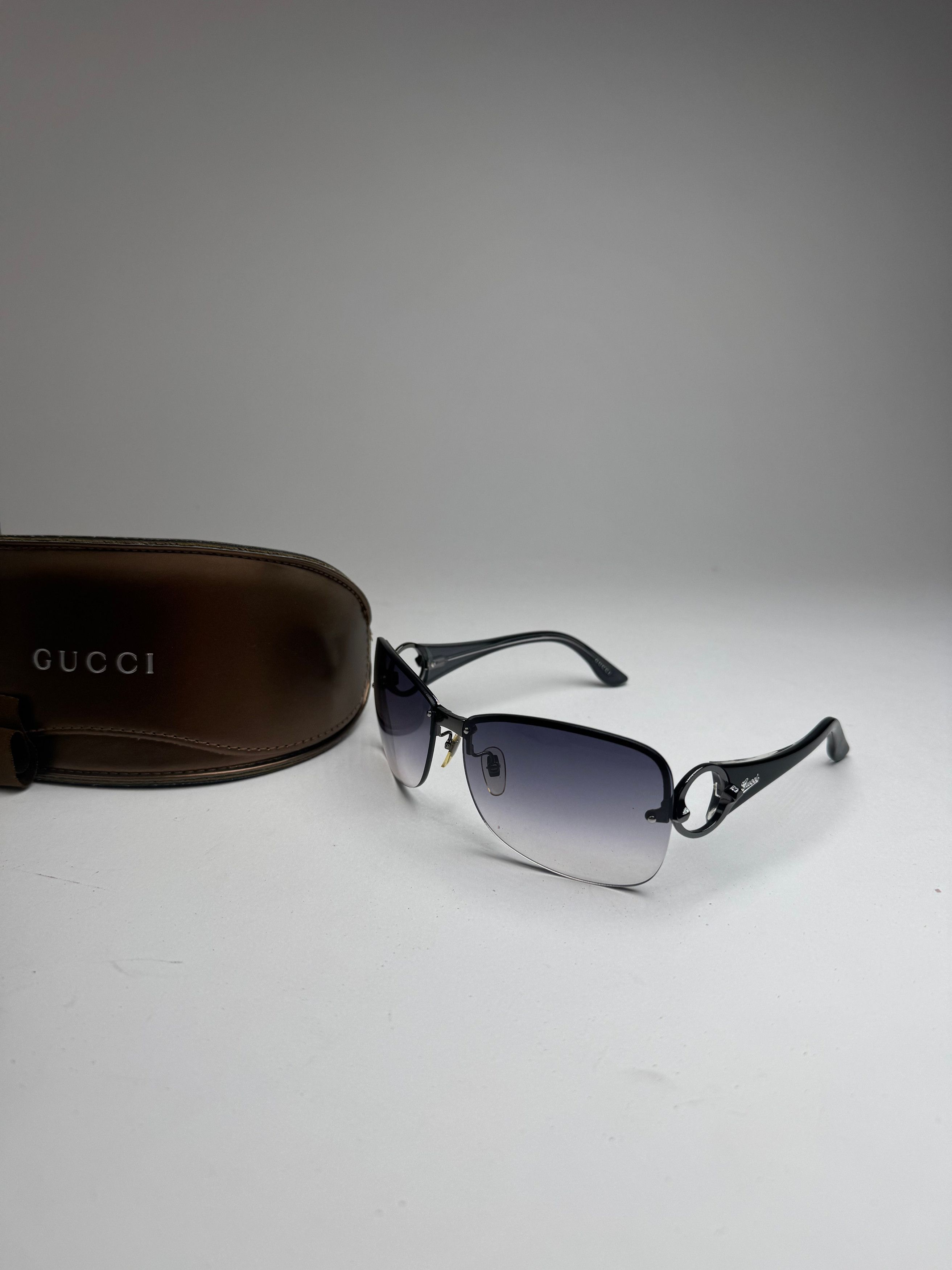 Dior Vintage Gucci Sunglasses Black/Anthrazite Size ONE SIZE - 2 Thumbnail