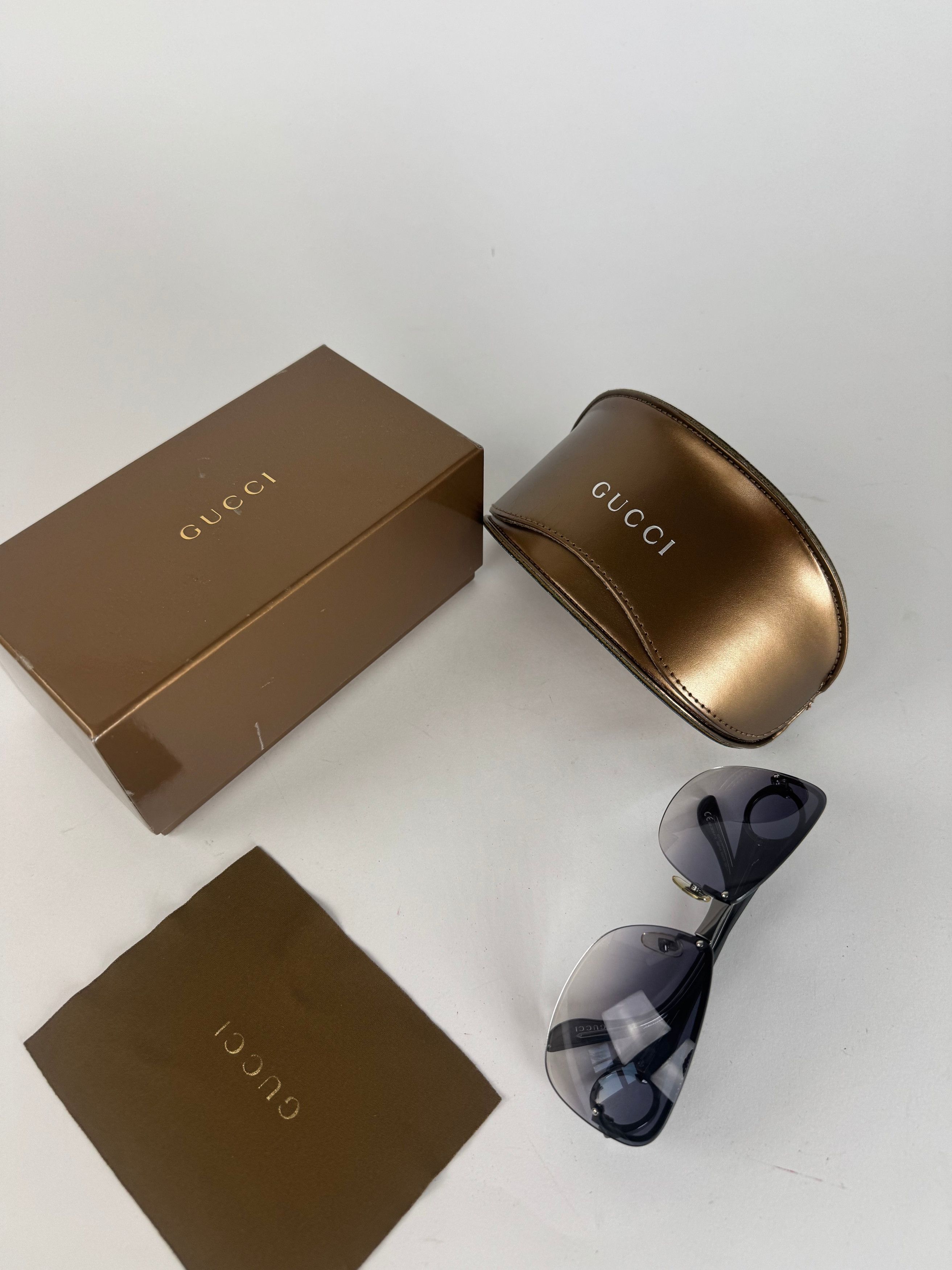 Dior Vintage Gucci Sunglasses Black/Anthrazite Size ONE SIZE - 12 Thumbnail