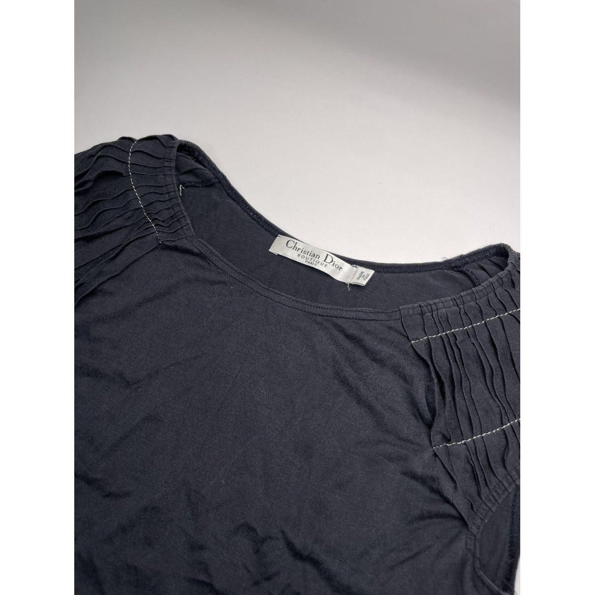 J'adore Black Silk Top