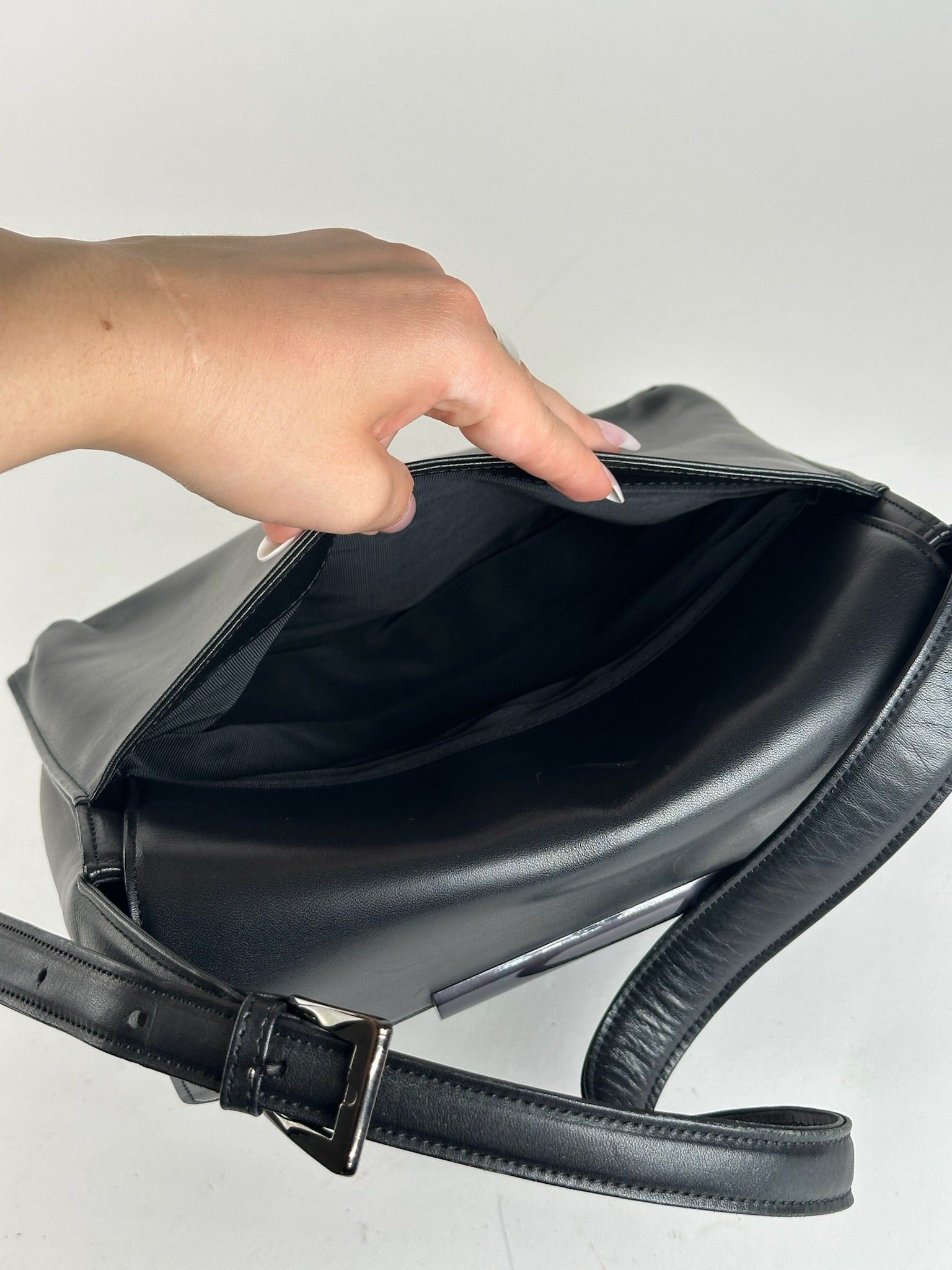 Givenchy Vintage Leather bag black Size ONE SIZE - 3 Thumbnail