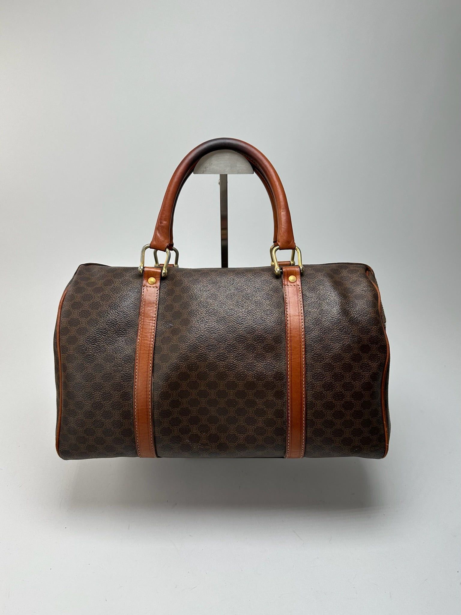 Celine Vintage Paris Mini Boston Bag brown Size ONE SIZE - 2 Thumbnail