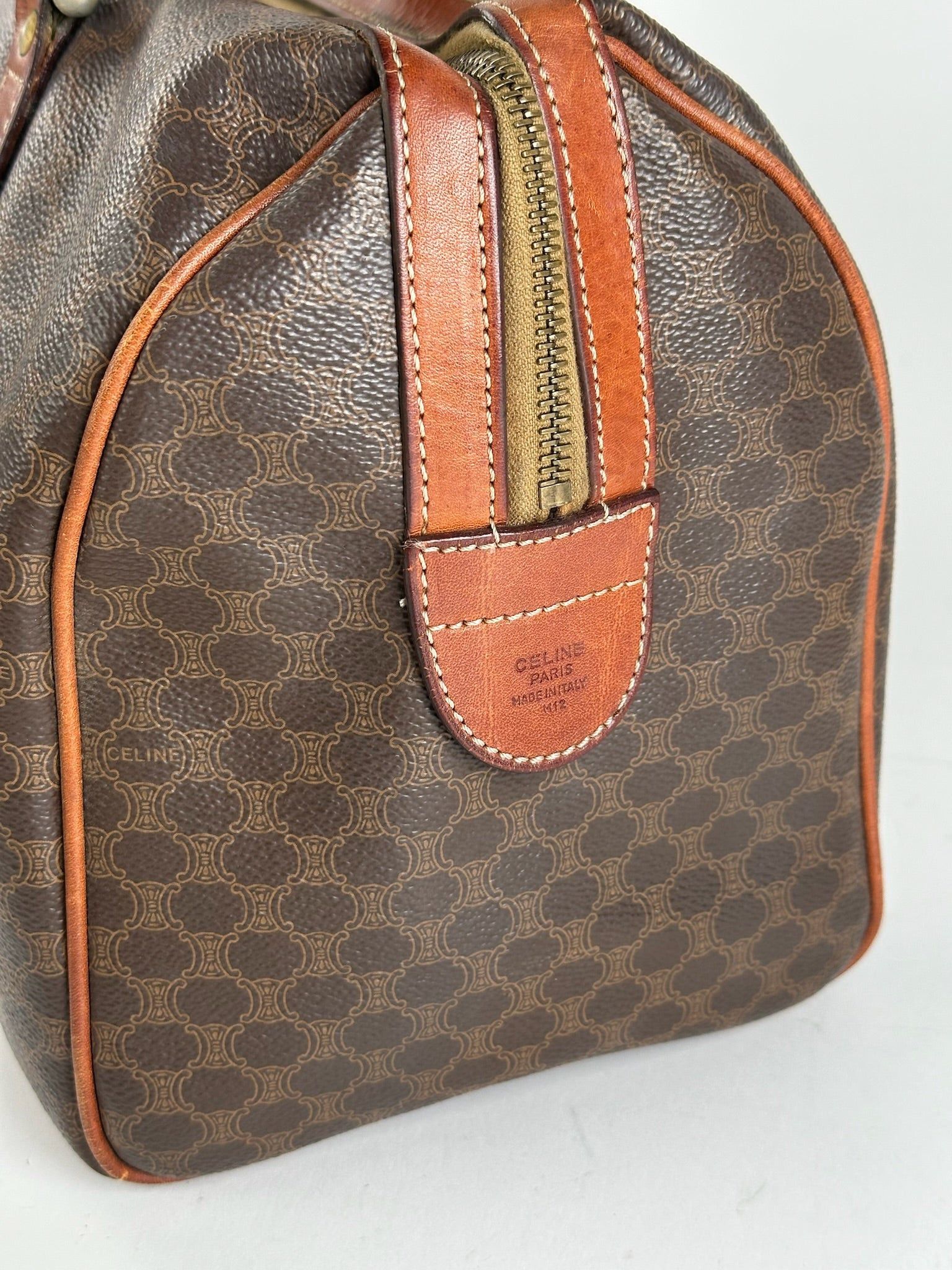 Celine Vintage Paris Mini Boston Bag brown Size ONE SIZE - 3 Thumbnail