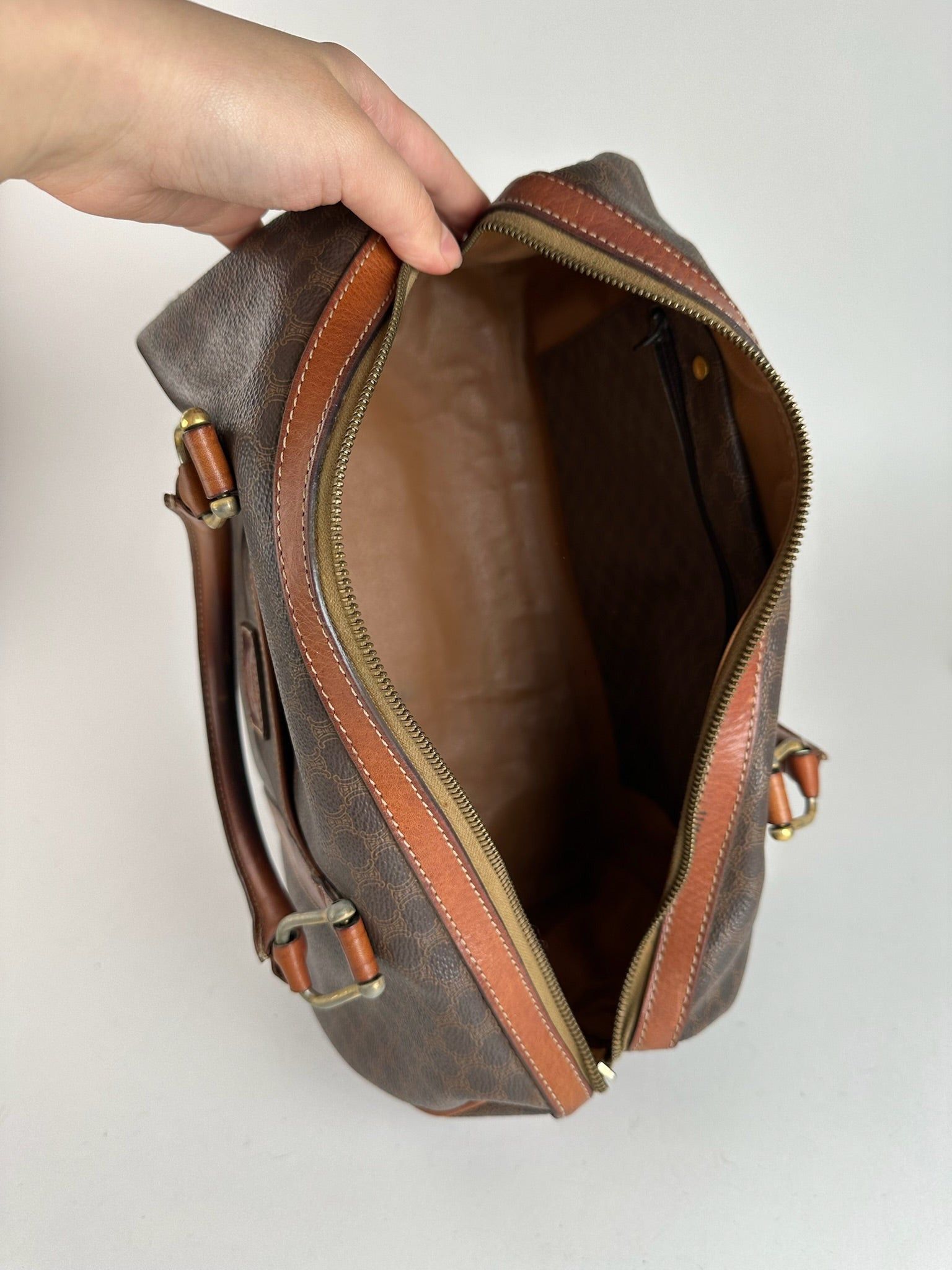 Celine Vintage Paris Mini Boston Bag brown Size ONE SIZE - 12 Thumbnail