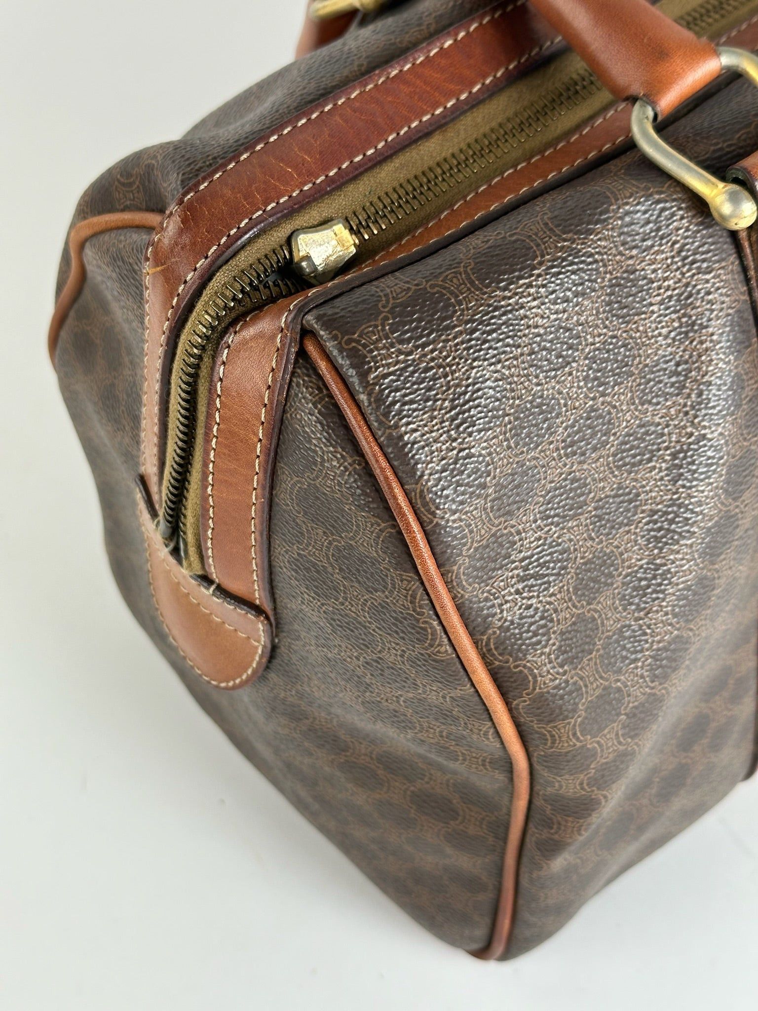 Celine Vintage Paris Mini Boston Bag brown Size ONE SIZE - 7 Thumbnail
