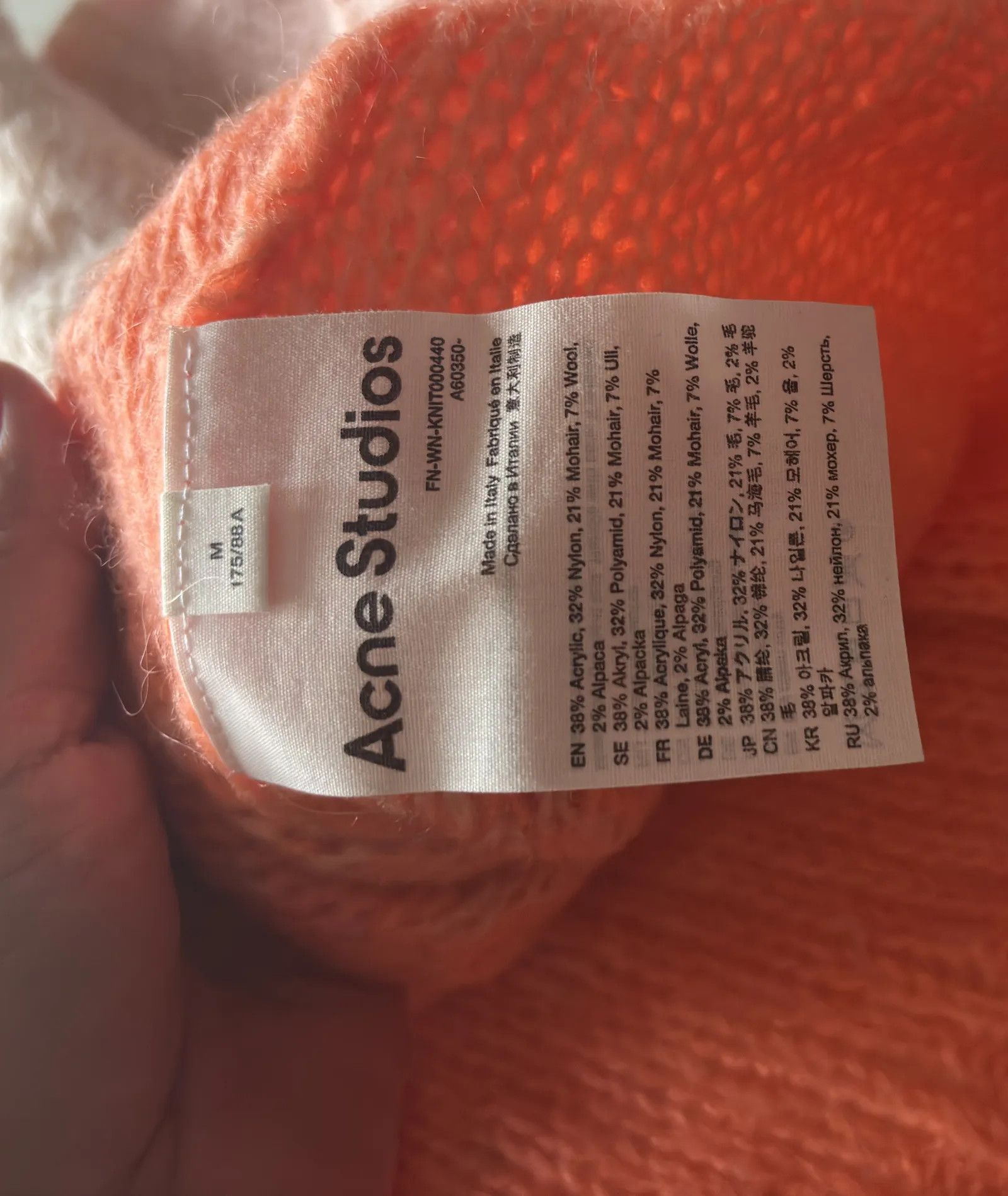 Acne Studios Acne Studios FN-WN-KNIT000440 Sweater Size M / US 6-8 / IT 42-44 - 3 Thumbnail