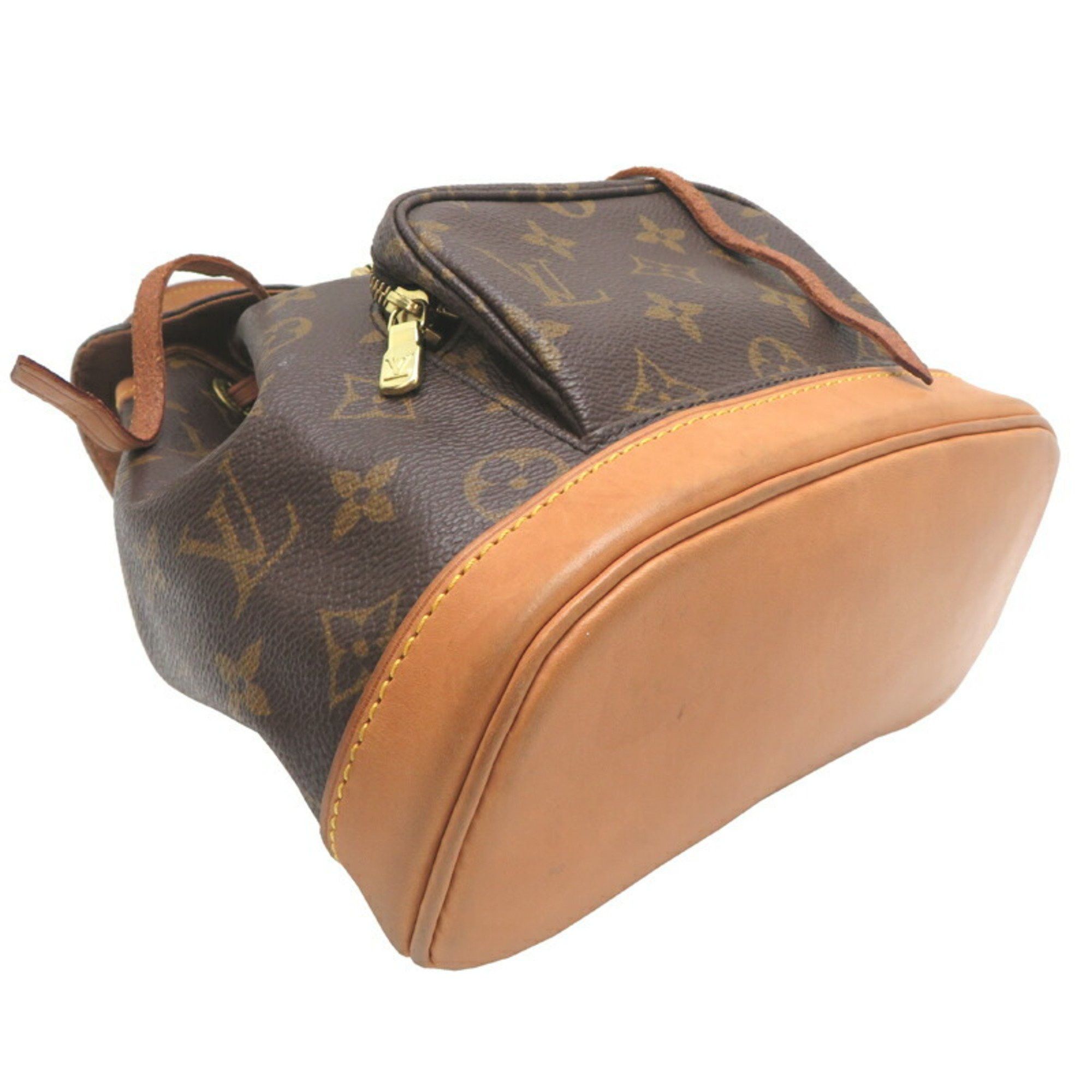 Louis Vuitton Mini Montsouris Women's Backpack/Daypack M51137 Monogram Brown