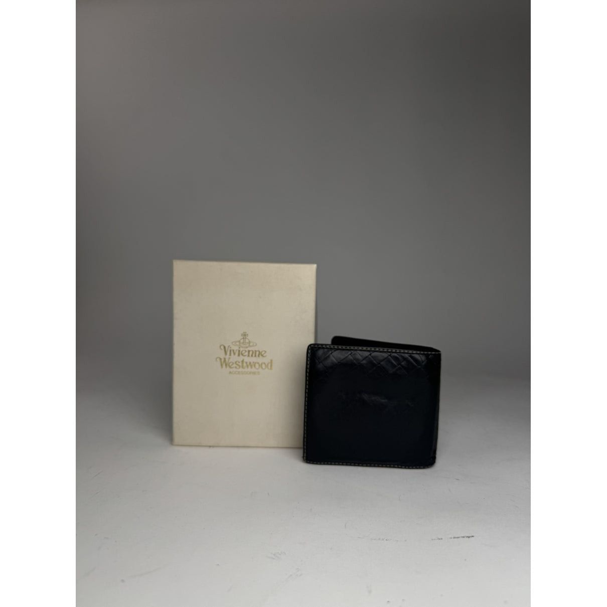 Vivienne Westwood Black Leather Purse Size ONE SIZE - 2 Thumbnail