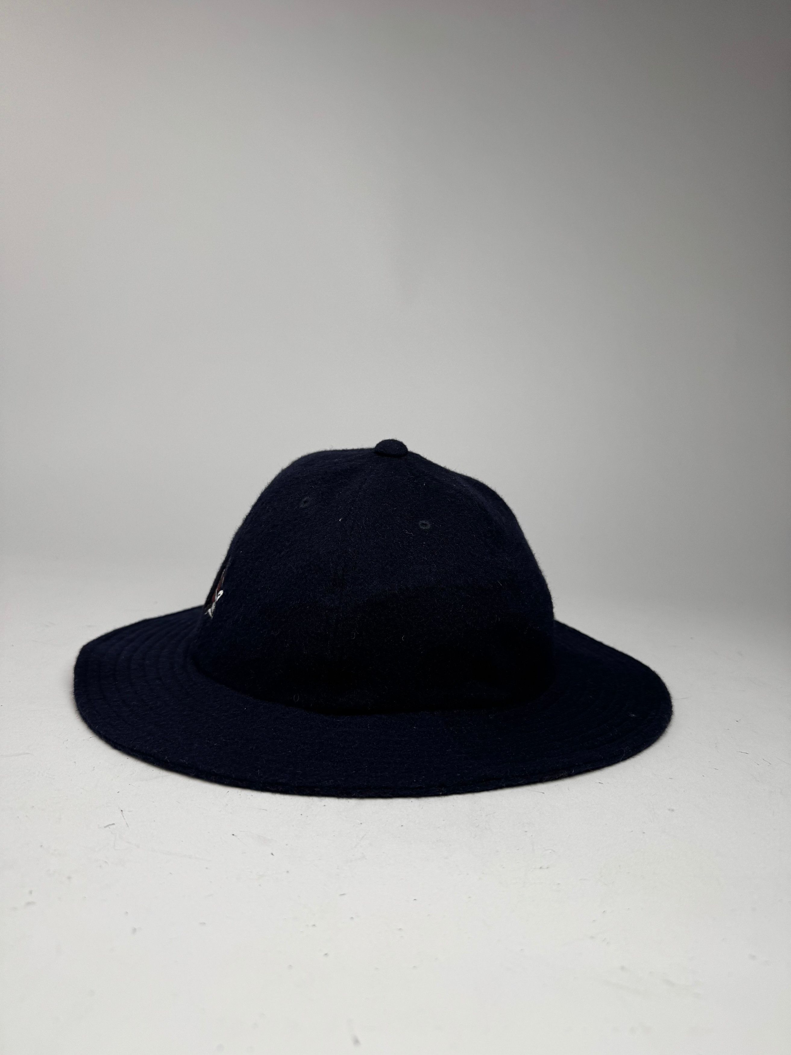 Issey Miyake Vintage Pleats Please Wool Hat Marine Size ONE SIZE - 2 Thumbnail