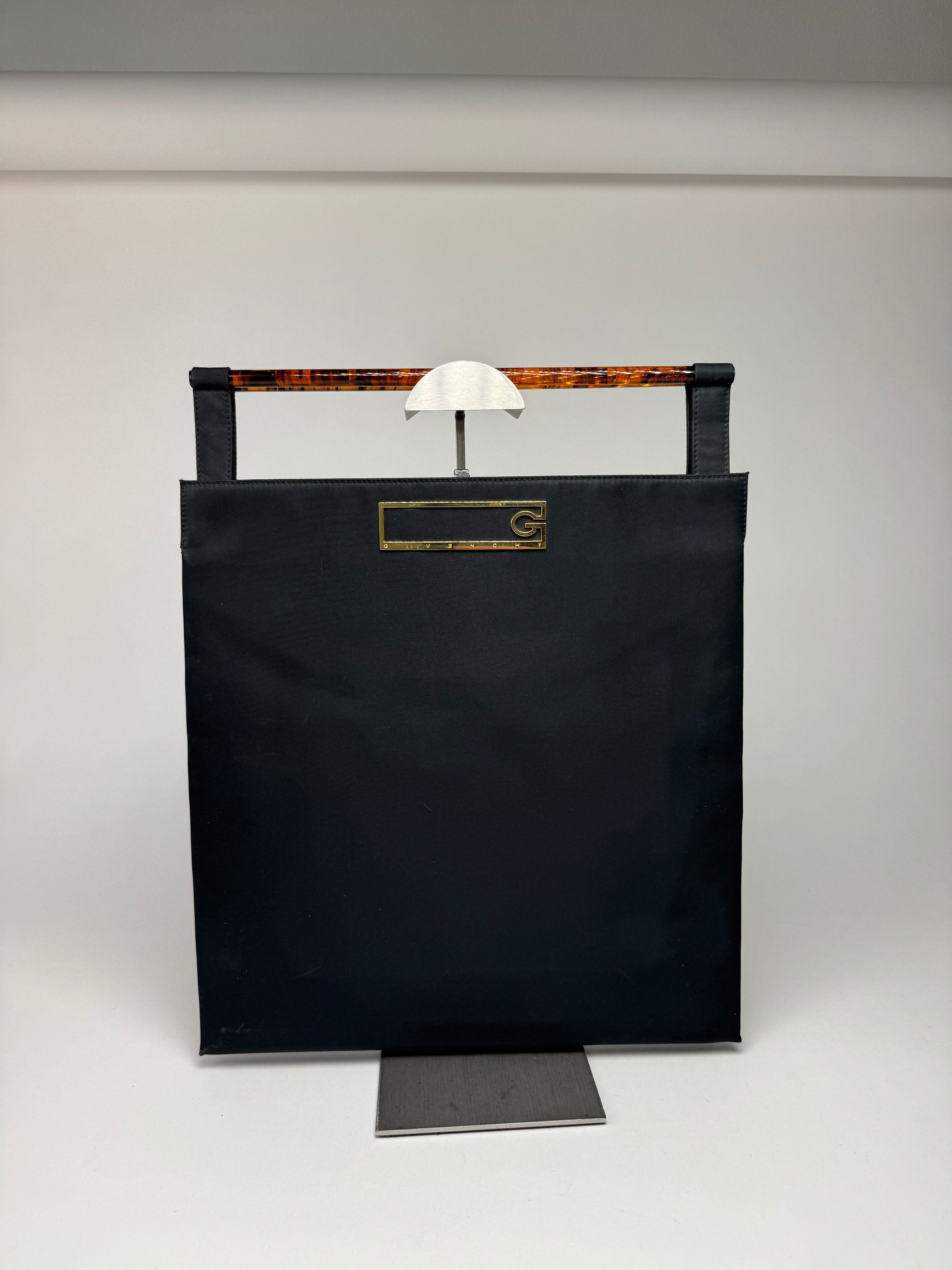 Givenchy Vintage Navy Handbag Size ONE SIZE - 2 Thumbnail