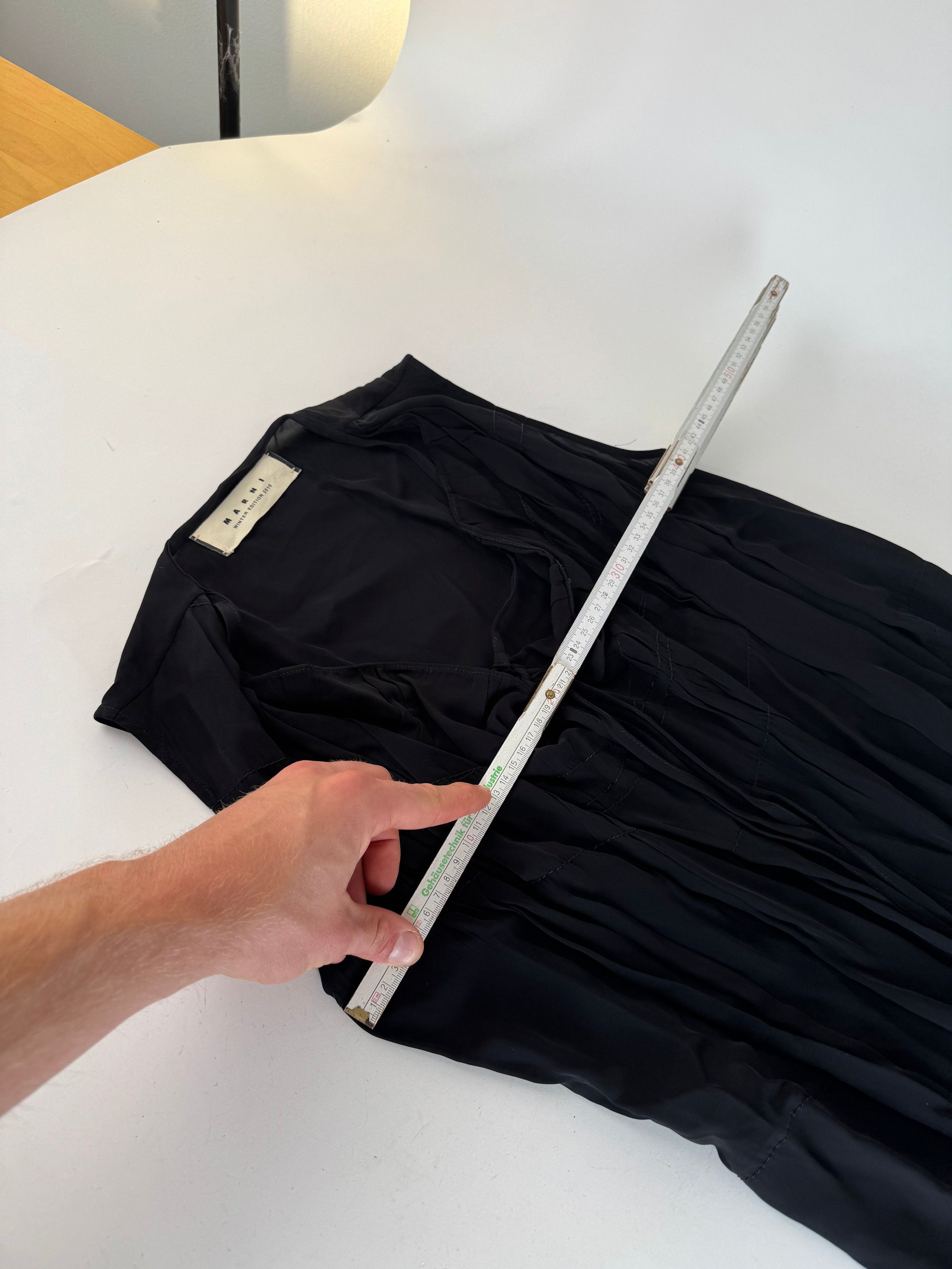 Marni Vintage Winter Edition 2010 Dress Black 36/S Size XS / US 0-2 / IT 36-38 - 11 Thumbnail