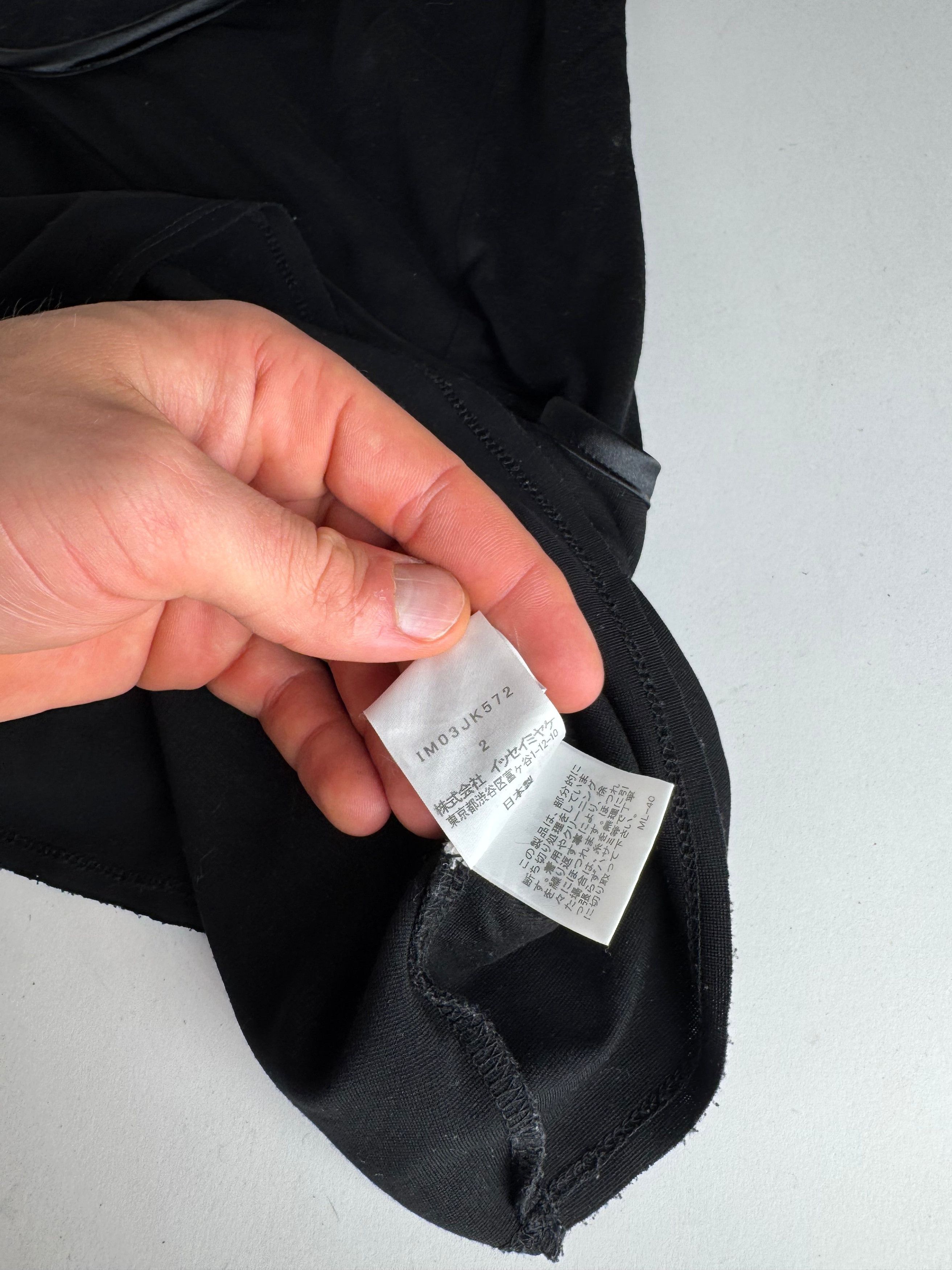 Issey Miyake Vintage Top Black 38/M Size M / US 6-8 / IT 42-44 - 9 Thumbnail
