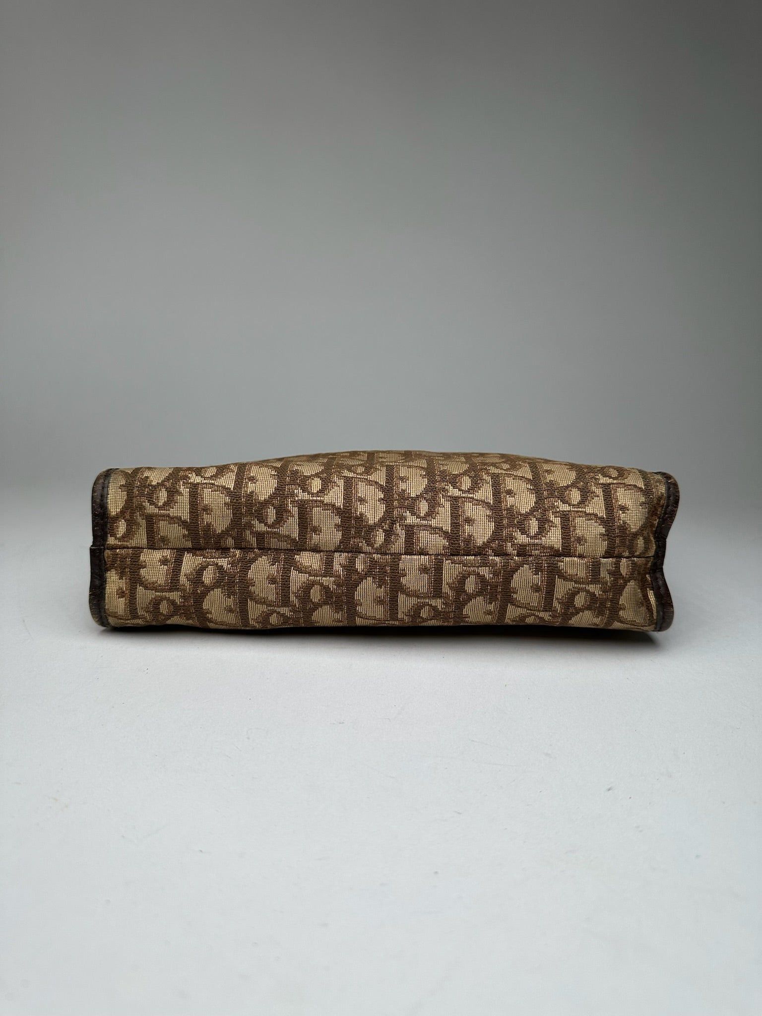 Dior Vintage Monogram Clutch Beige Brown Size ONE SIZE - 5 Thumbnail