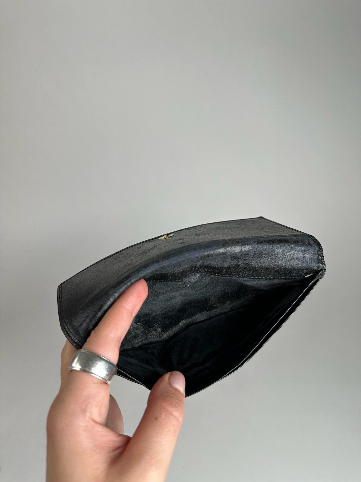 Givenchy Vintage GV3 Leather Wallet black Size ONE SIZE - 8 Thumbnail
