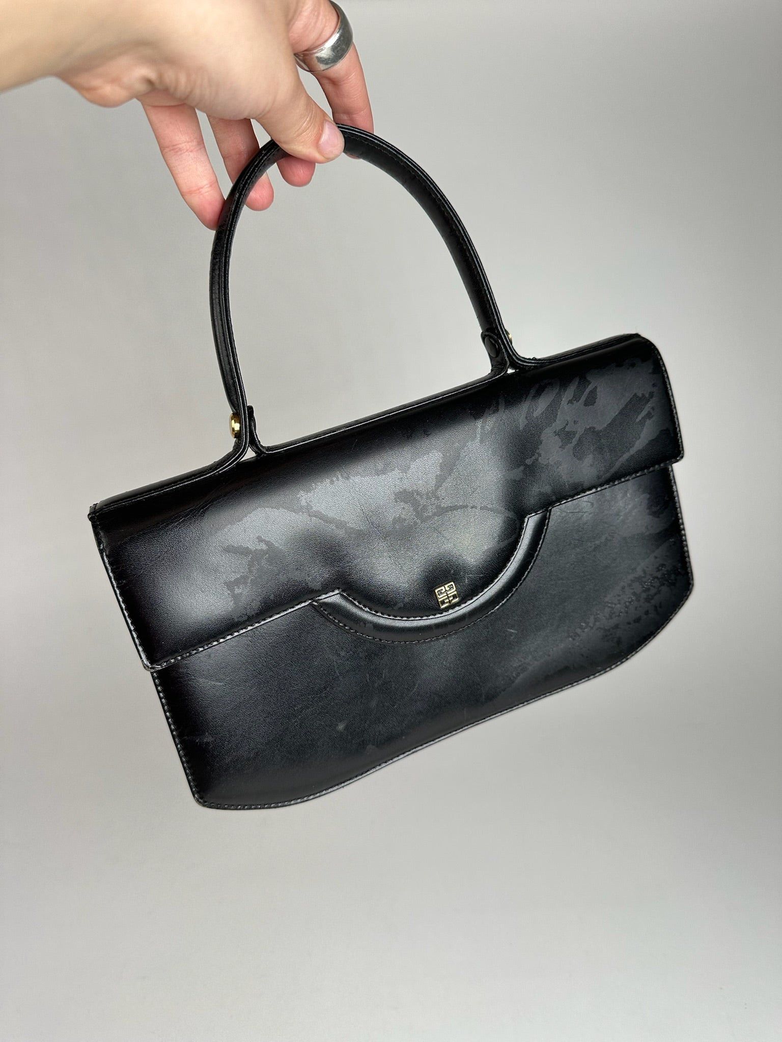 Givenchy Vintage 4G leather bag black Size ONE SIZE - 7 Thumbnail
