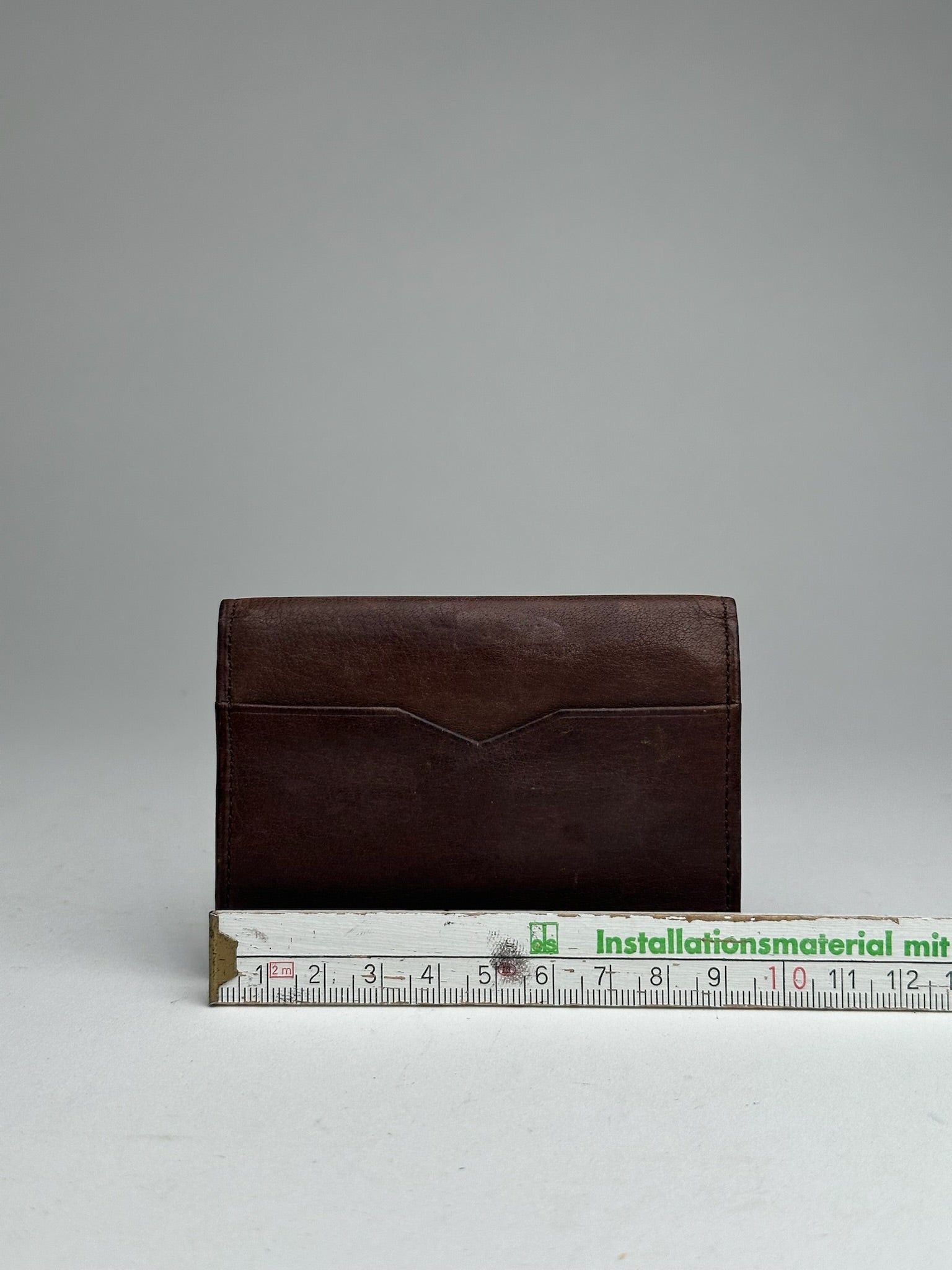 Other Vintage Yves Saint Laurent Leather Card Holder Brown Size ONE SIZE - 8 Thumbnail