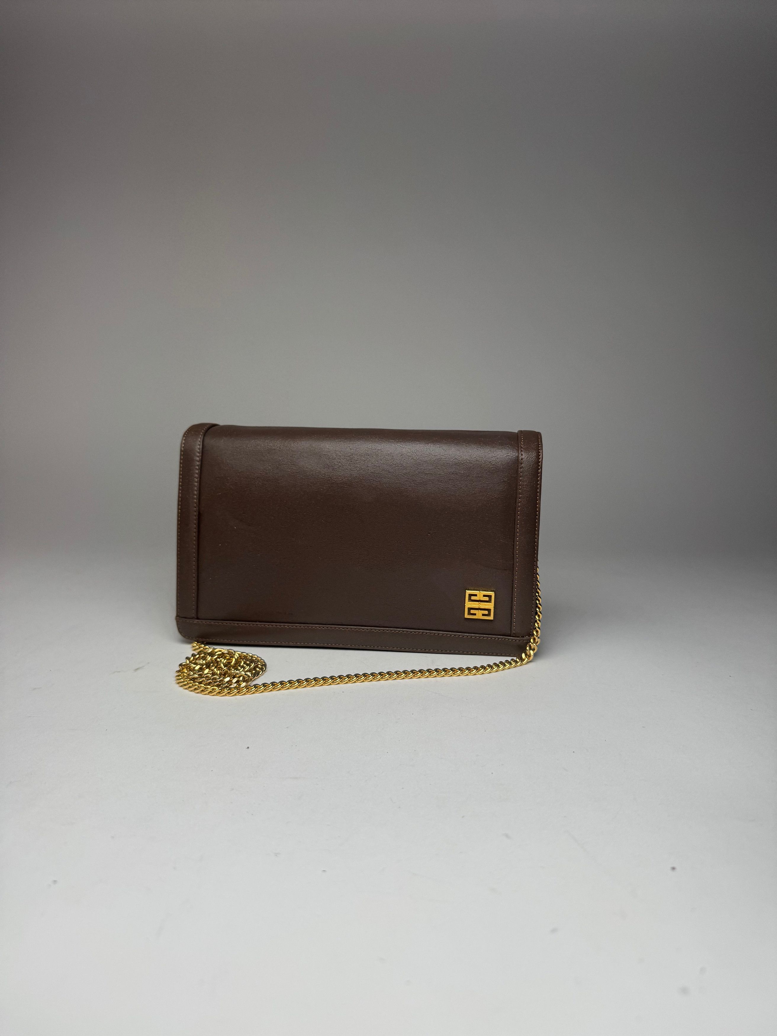 Givenchy Vintage 4G leather bag brown Size ONE SIZE - 8 Thumbnail