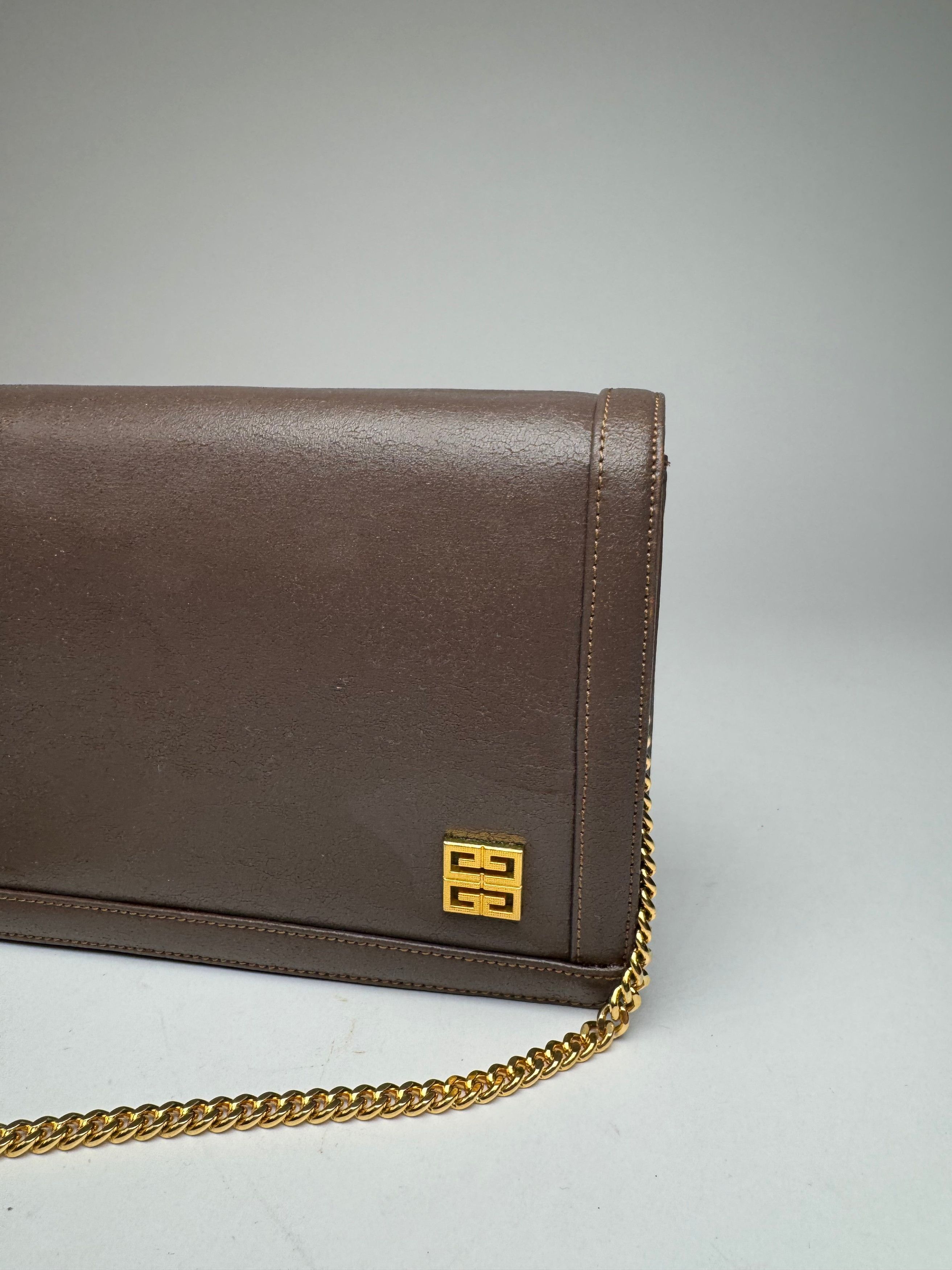 Givenchy Vintage 4G leather bag brown Size ONE SIZE - 5 Thumbnail