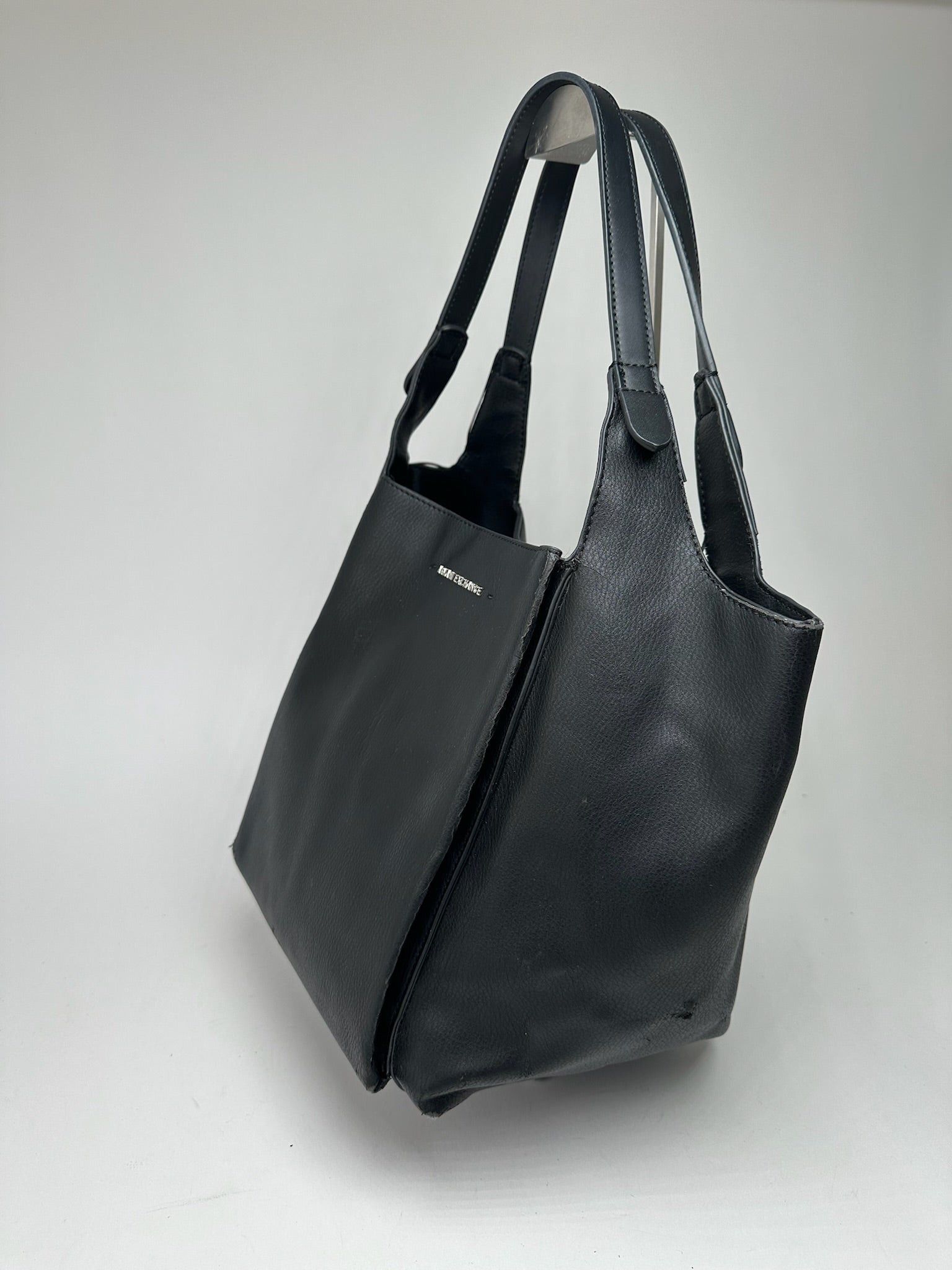 Giorgio Armani Vintage Armani leather Shopper Black Size ONE SIZE - 2 Thumbnail