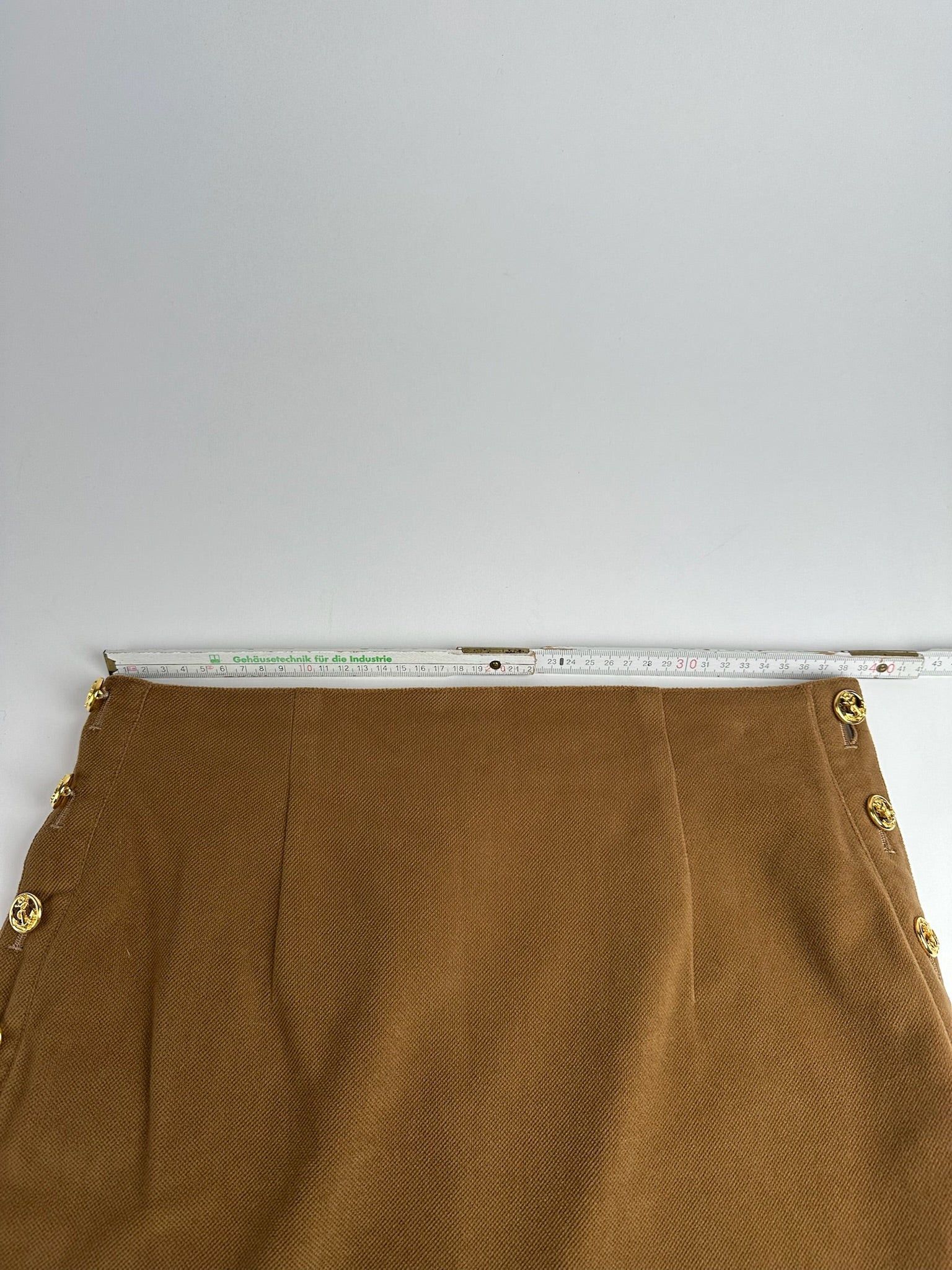 Other Vintage Celine Paris Wool Skirt brown Size 34" / US 12 / IT 48 - 8 Thumbnail