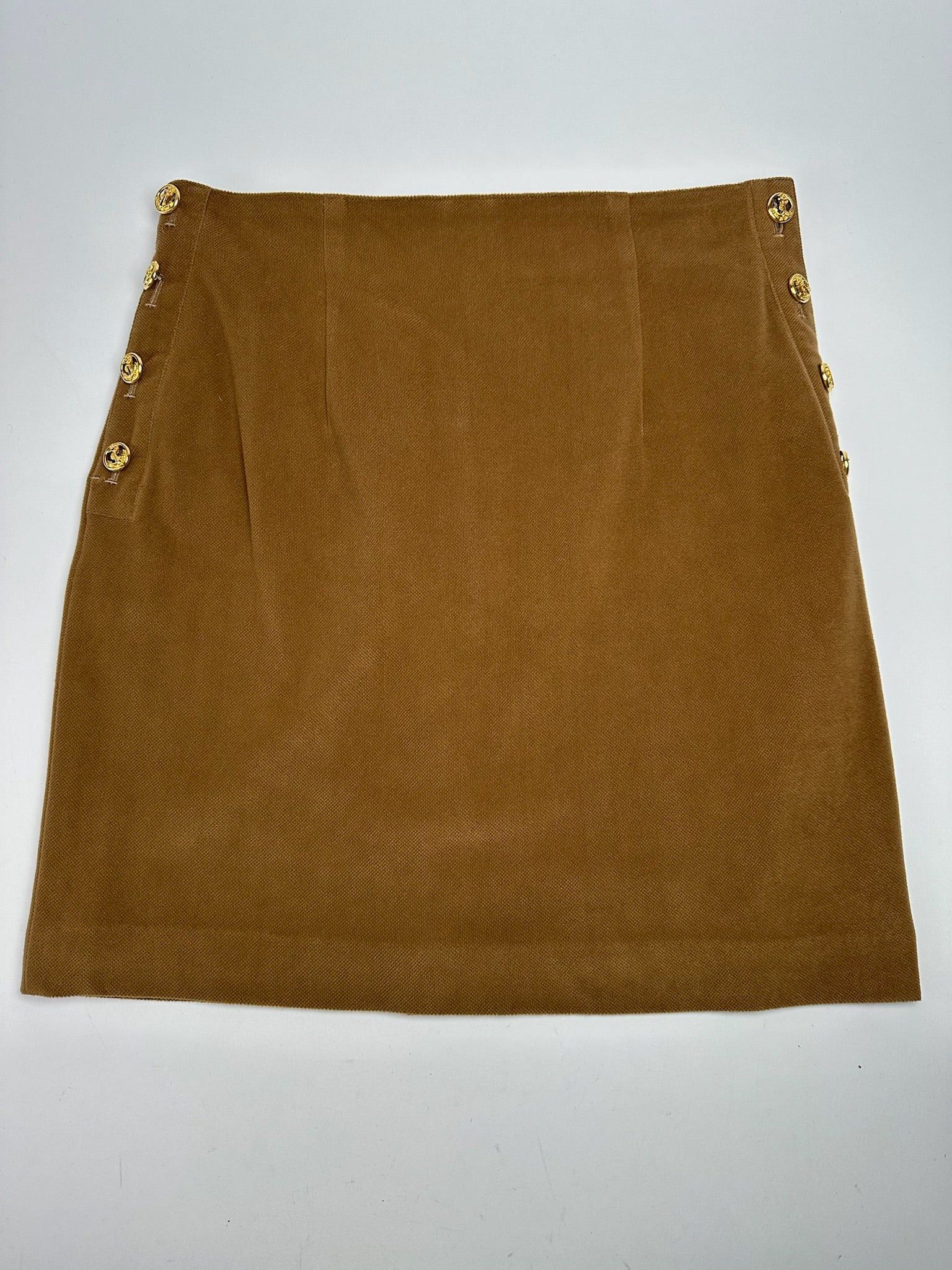 Other Vintage Celine Paris Wool Skirt brown Size 34" / US 12 / IT 48 - 7 Thumbnail