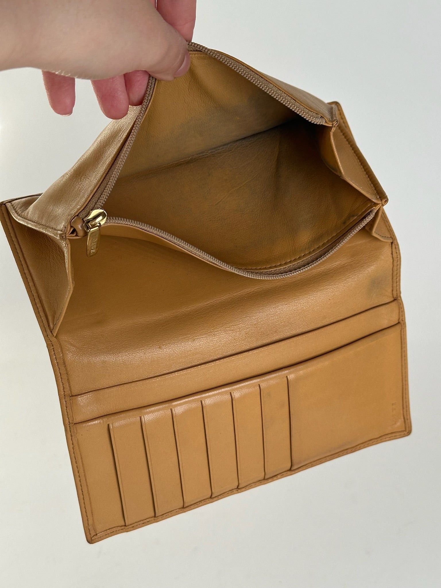 Loewe Vintage Madrid Leather wallet brown Size ONE SIZE - 4 Thumbnail