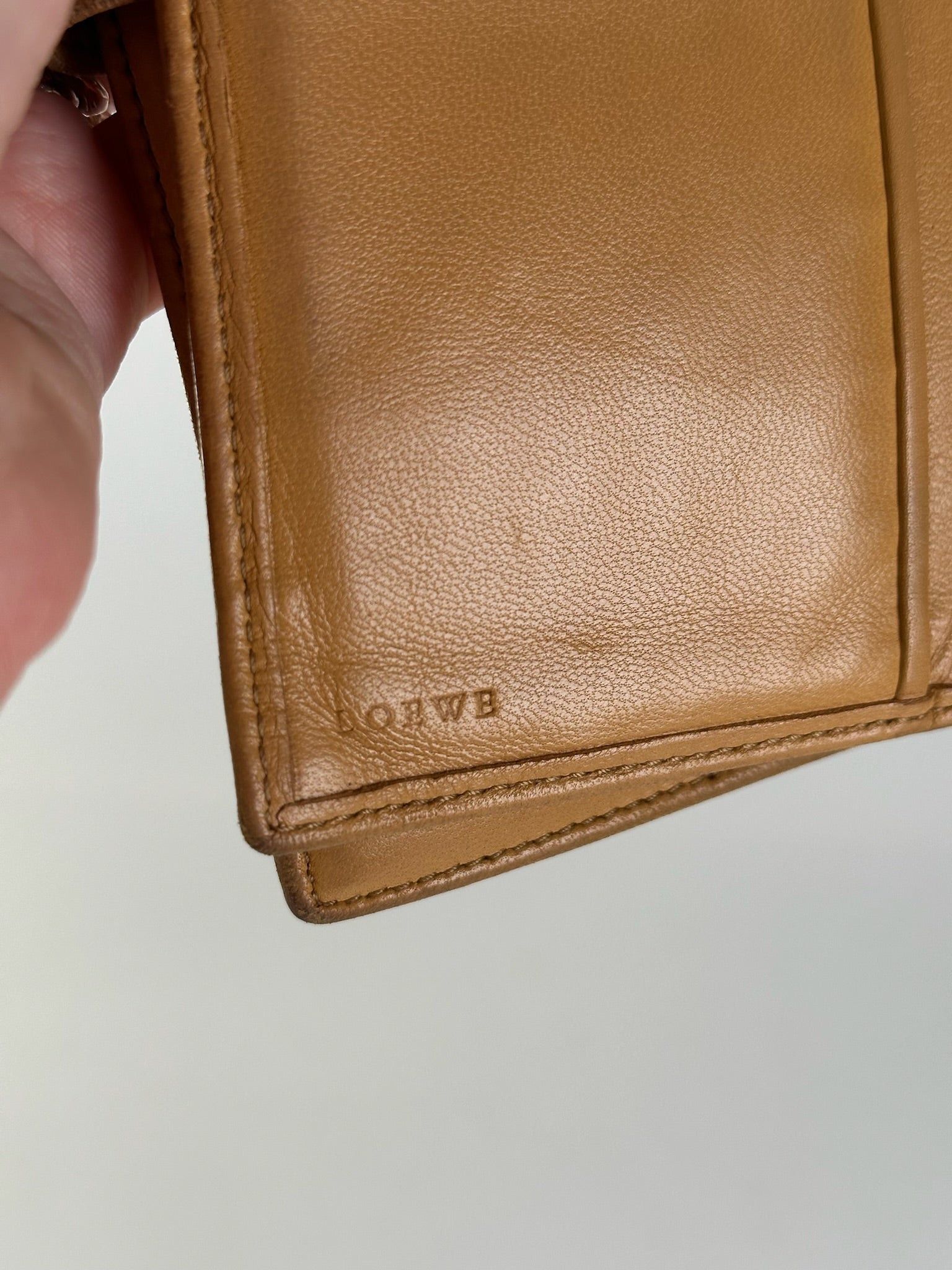 Loewe Vintage Madrid Leather wallet brown Size ONE SIZE - 5 Thumbnail