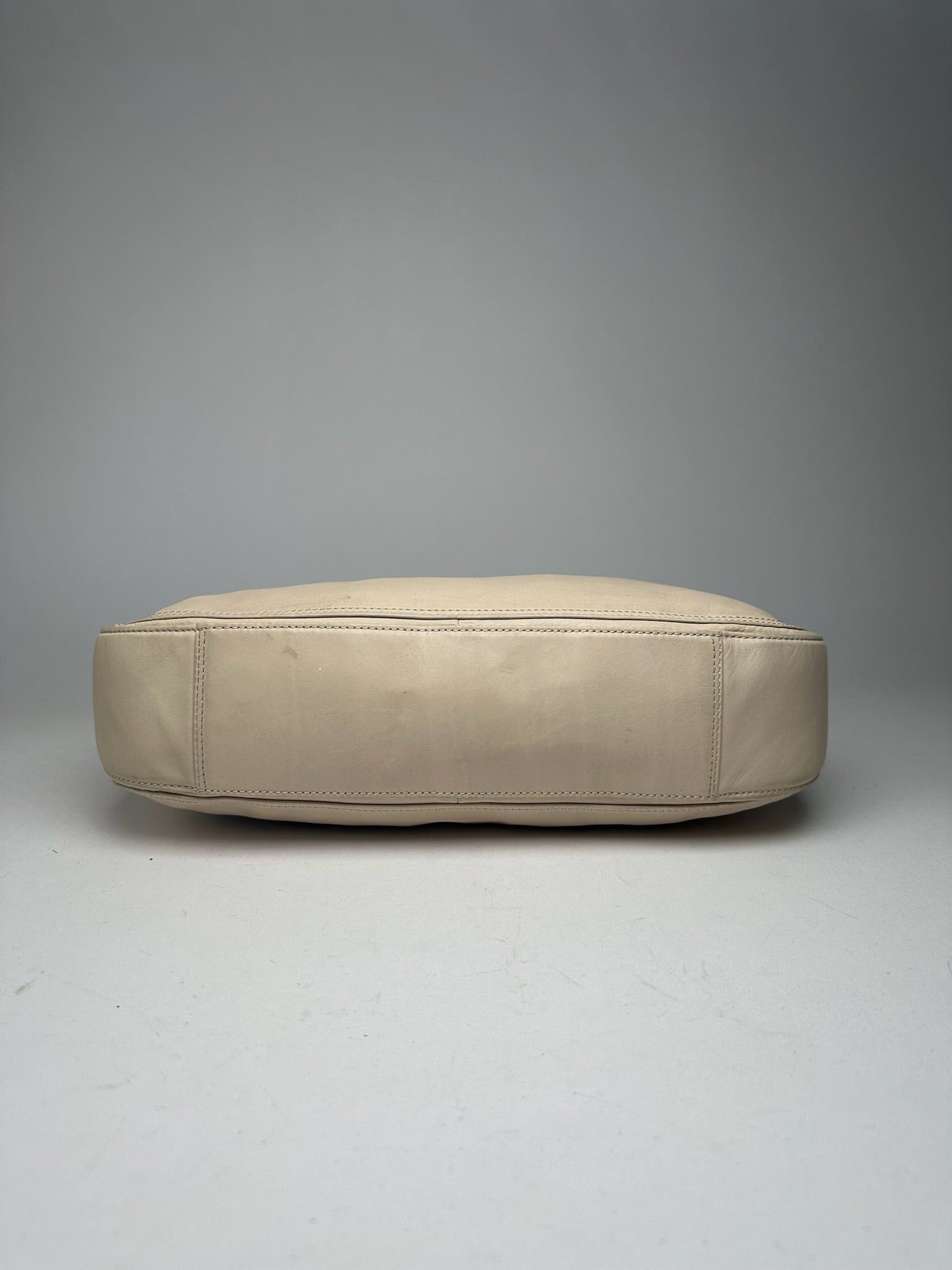 Vintage Leather Bag white