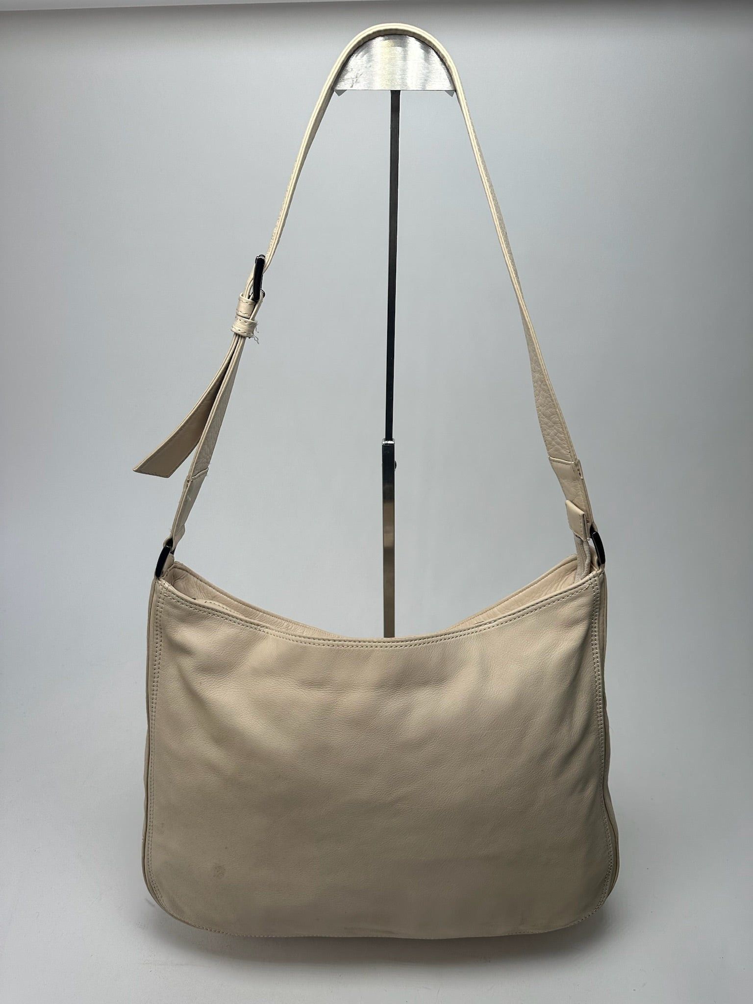 Issey Miyake Vintage Leather Bag white Size ONE SIZE - 3 Thumbnail