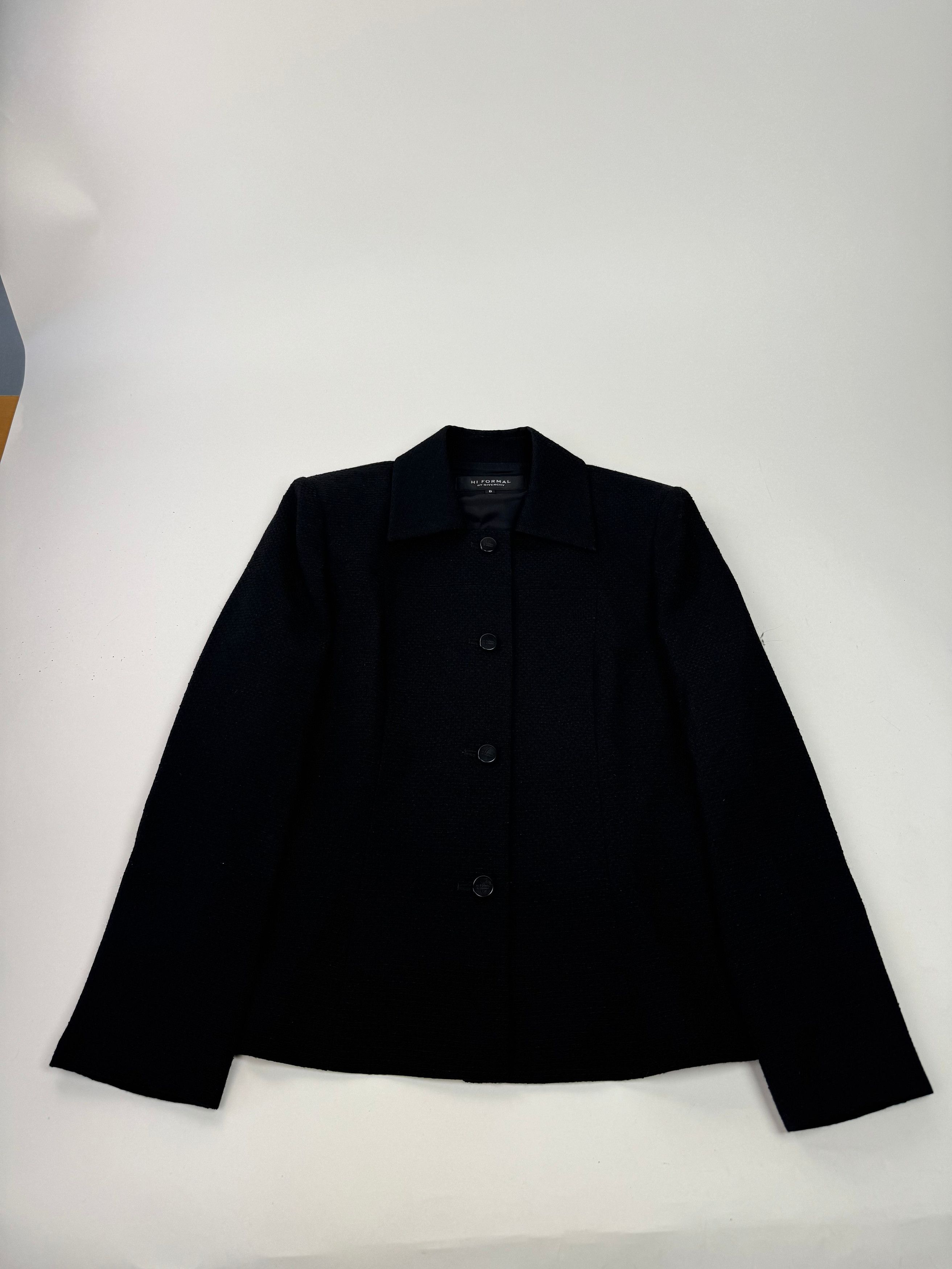 Givenchy Vintage Wool Trenchcoat black Size S / US 4 / IT 40 - 5 Thumbnail